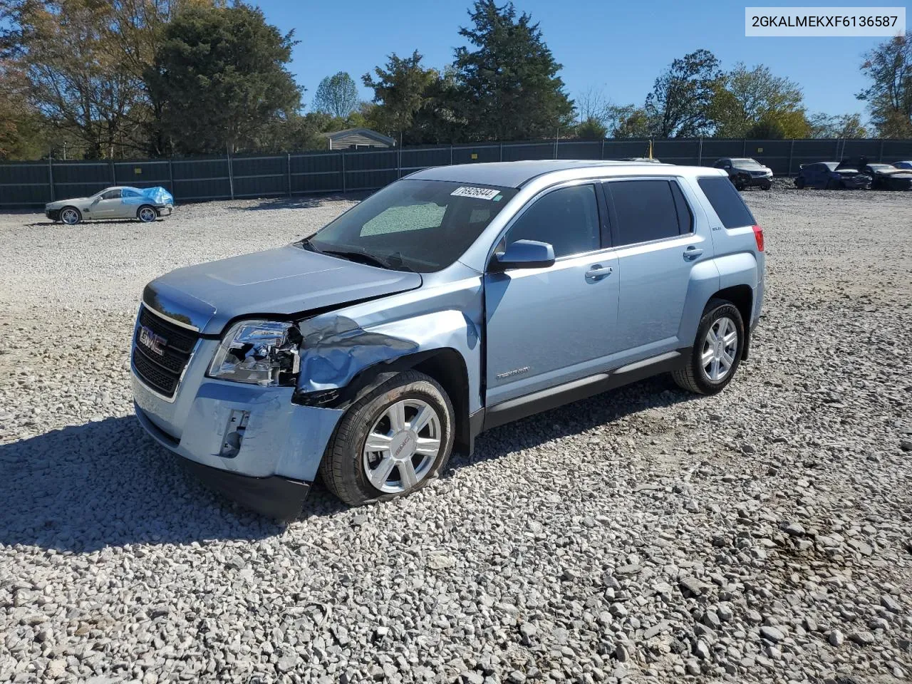 2GKALMEKXF6136587 2015 GMC Terrain Sle