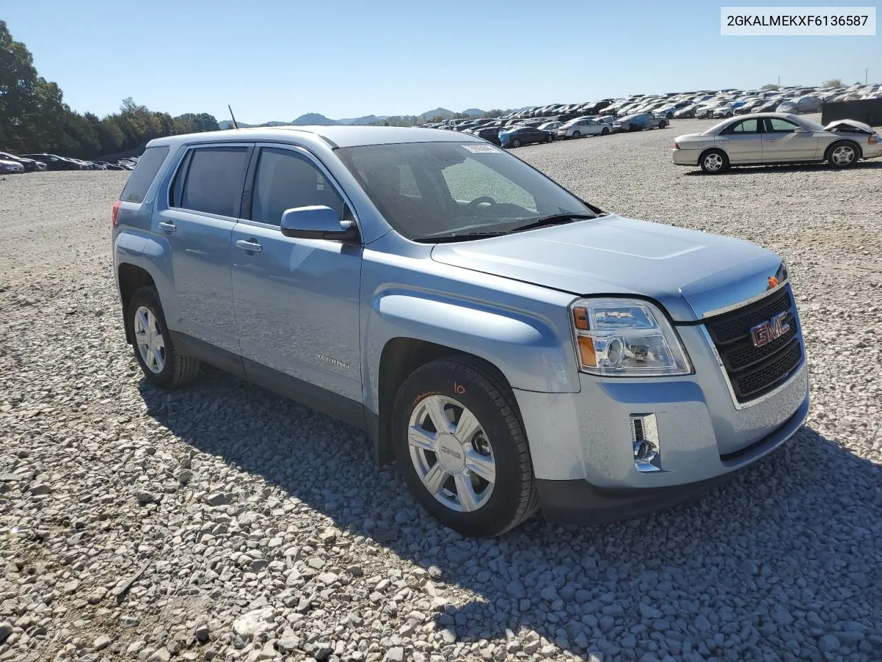 2015 GMC Terrain Sle VIN: 2GKALMEKXF6136587 Lot: 76926844