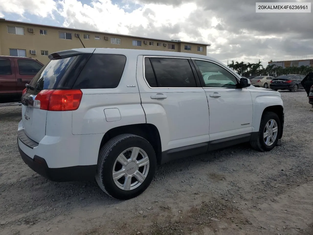 2015 GMC Terrain Sle VIN: 2GKALMEK4F6236961 Lot: 77211064