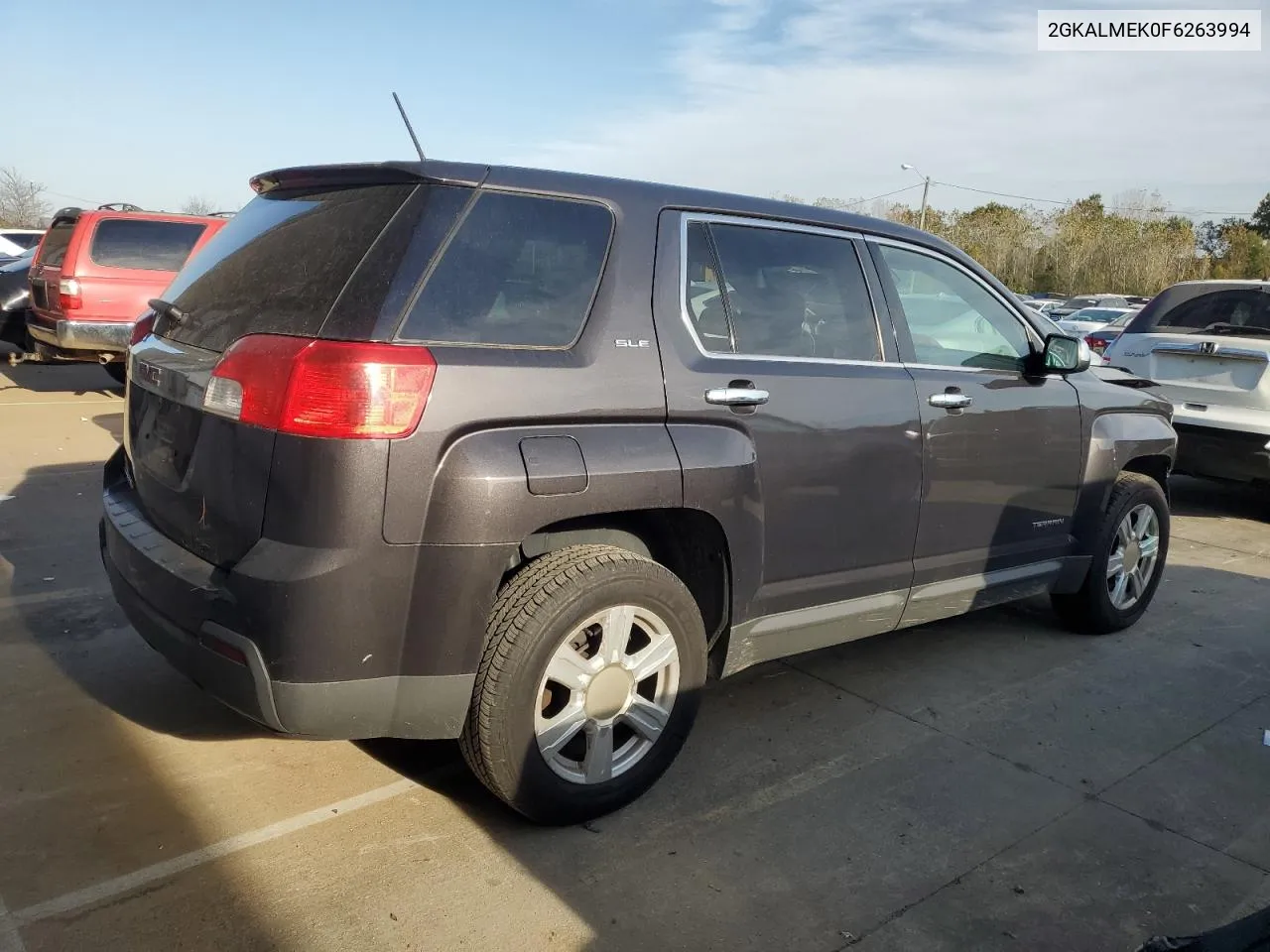 2015 GMC Terrain Sle VIN: 2GKALMEK0F6263994 Lot: 77420074