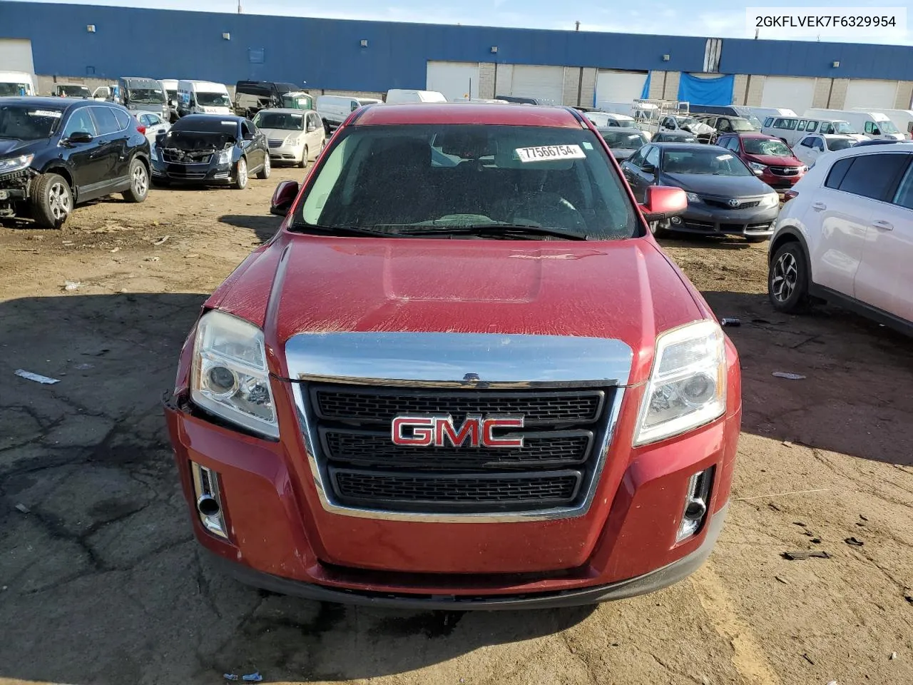 2015 GMC Terrain Sle VIN: 2GKFLVEK7F6329954 Lot: 77566754