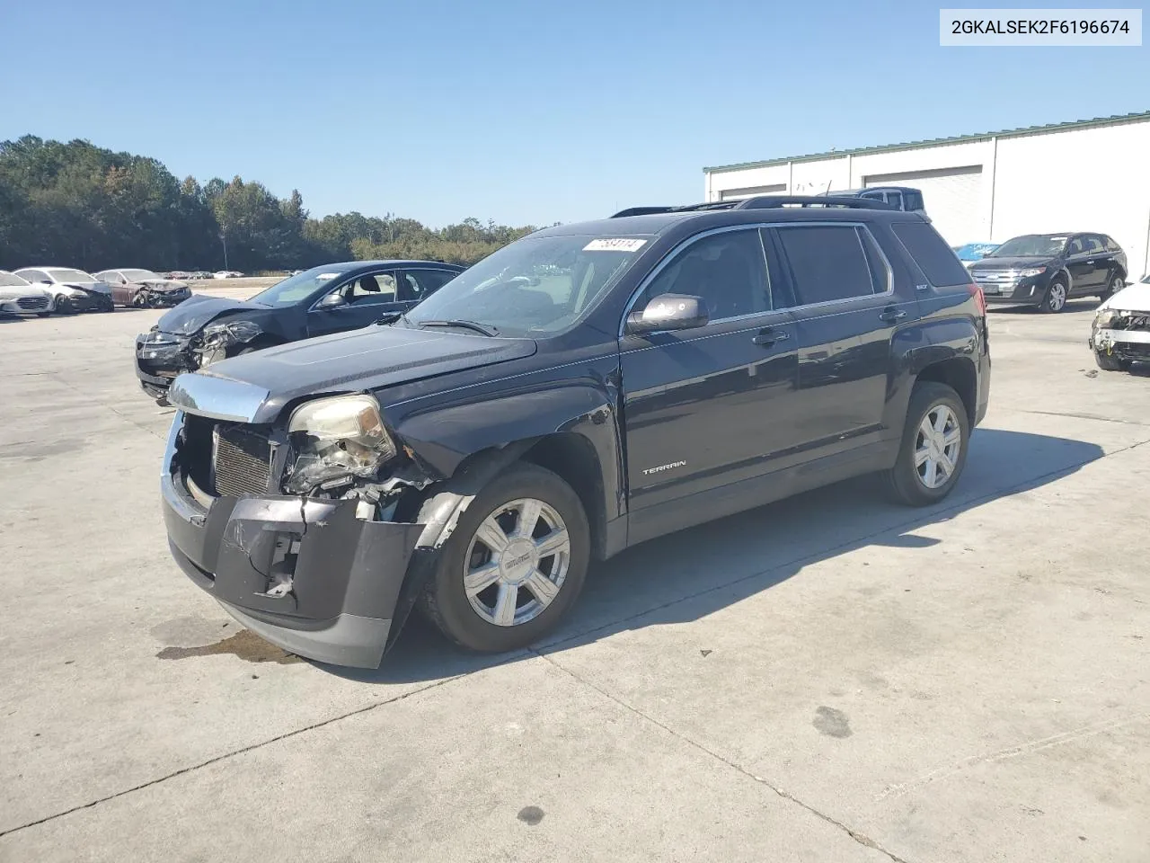 2015 GMC Terrain Slt VIN: 2GKALSEK2F6196674 Lot: 77584114