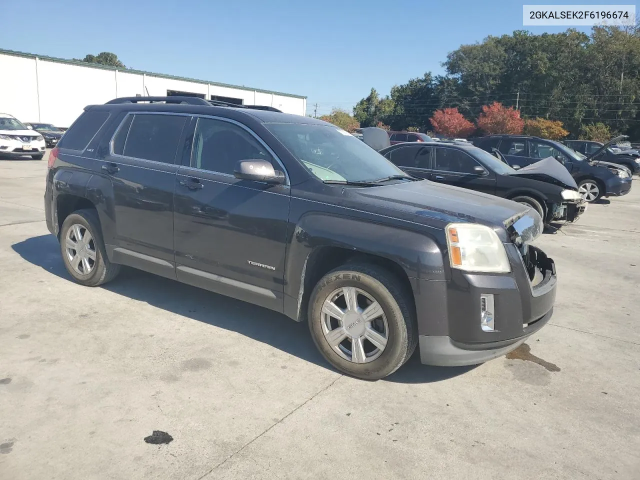 2015 GMC Terrain Slt VIN: 2GKALSEK2F6196674 Lot: 77584114