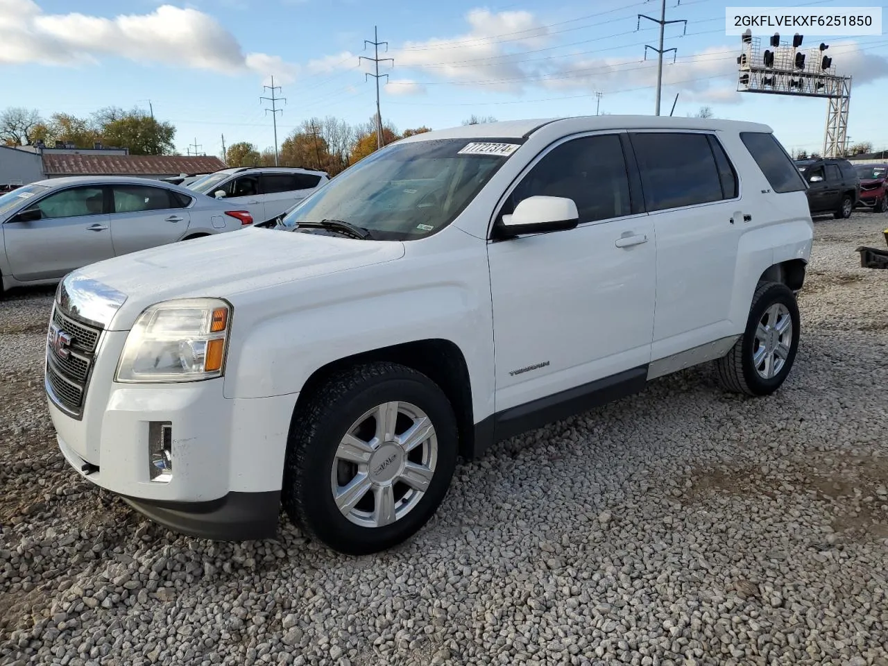 2GKFLVEKXF6251850 2015 GMC Terrain Sle