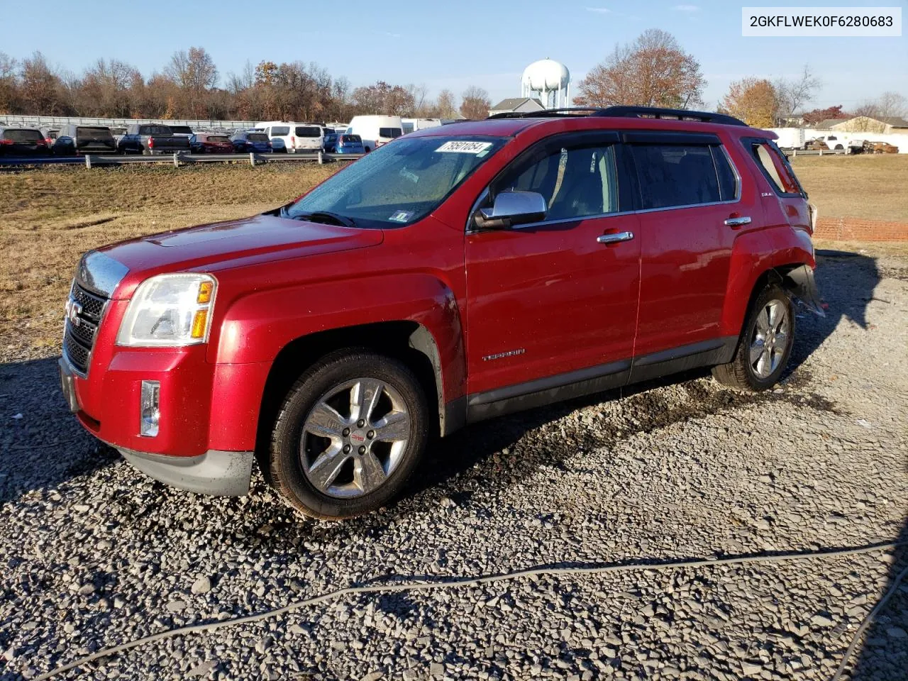 2015 GMC Terrain Sle VIN: 2GKFLWEK0F6280683 Lot: 79501054