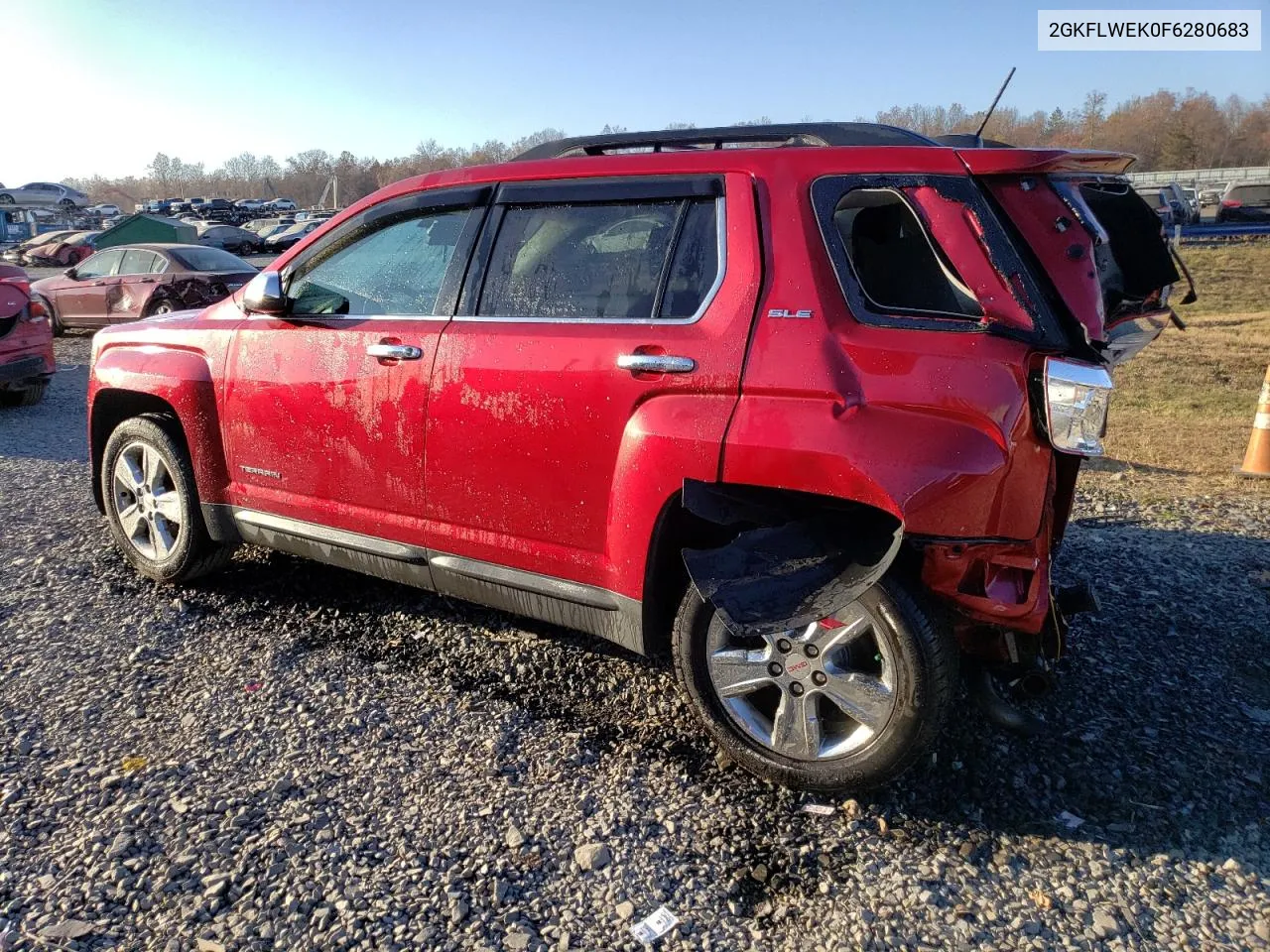 2015 GMC Terrain Sle VIN: 2GKFLWEK0F6280683 Lot: 79501054