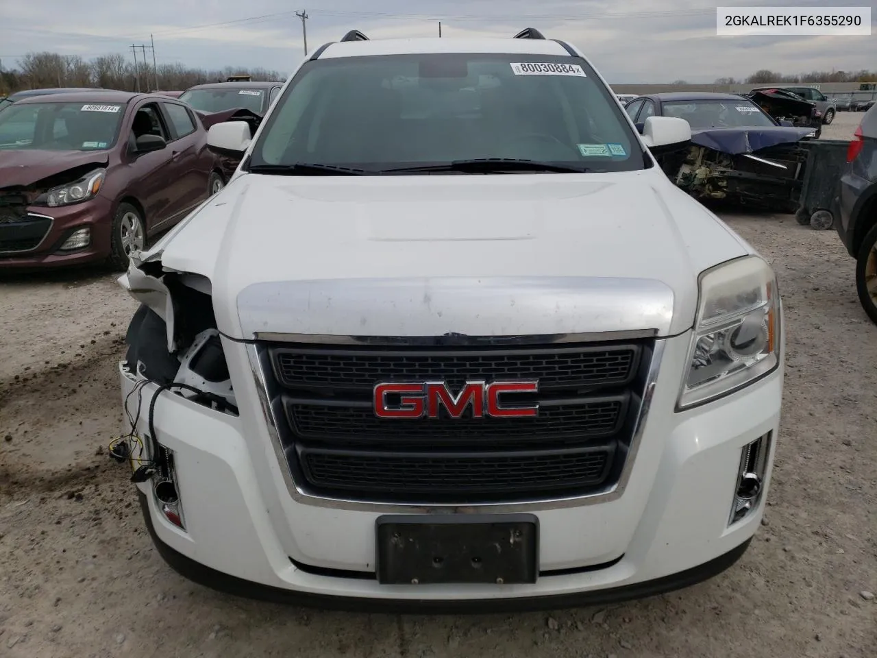 2015 GMC Terrain Sle VIN: 2GKALREK1F6355290 Lot: 80030884