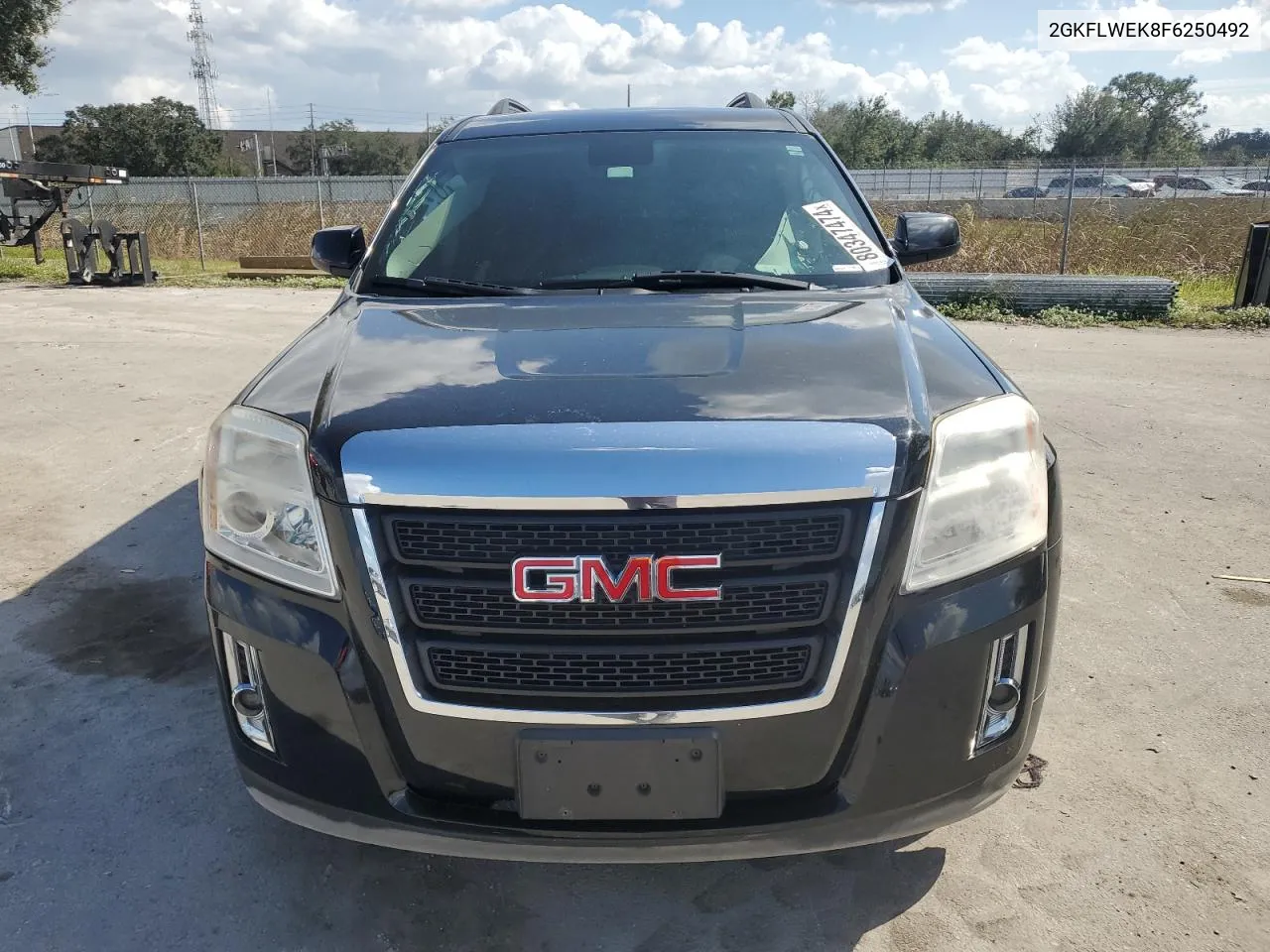 2015 GMC Terrain Sle VIN: 2GKFLWEK8F6250492 Lot: 80347474