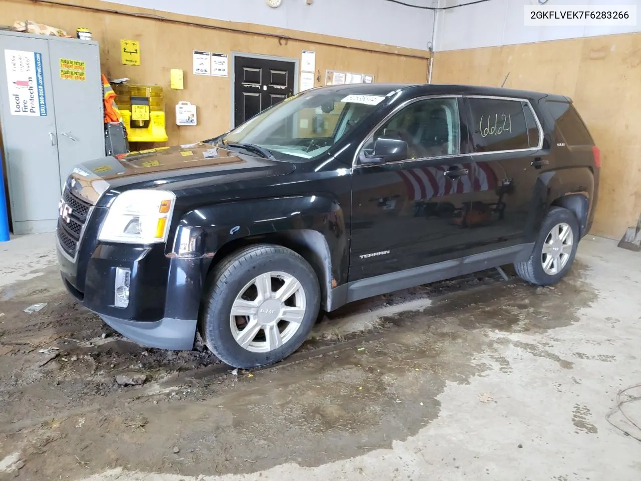 2015 GMC Terrain Sle VIN: 2GKFLVEK7F6283266 Lot: 80536344