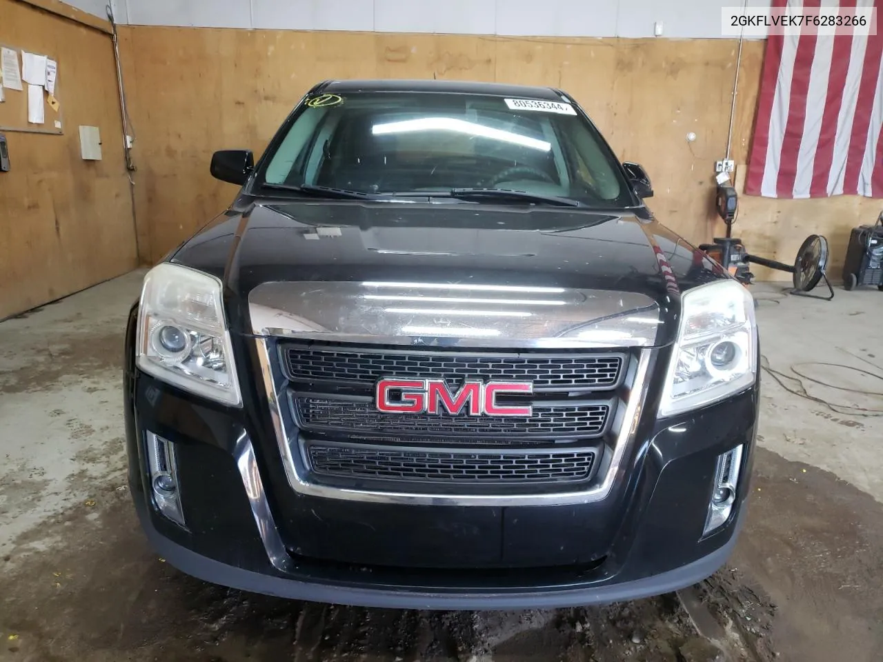 2015 GMC Terrain Sle VIN: 2GKFLVEK7F6283266 Lot: 80536344