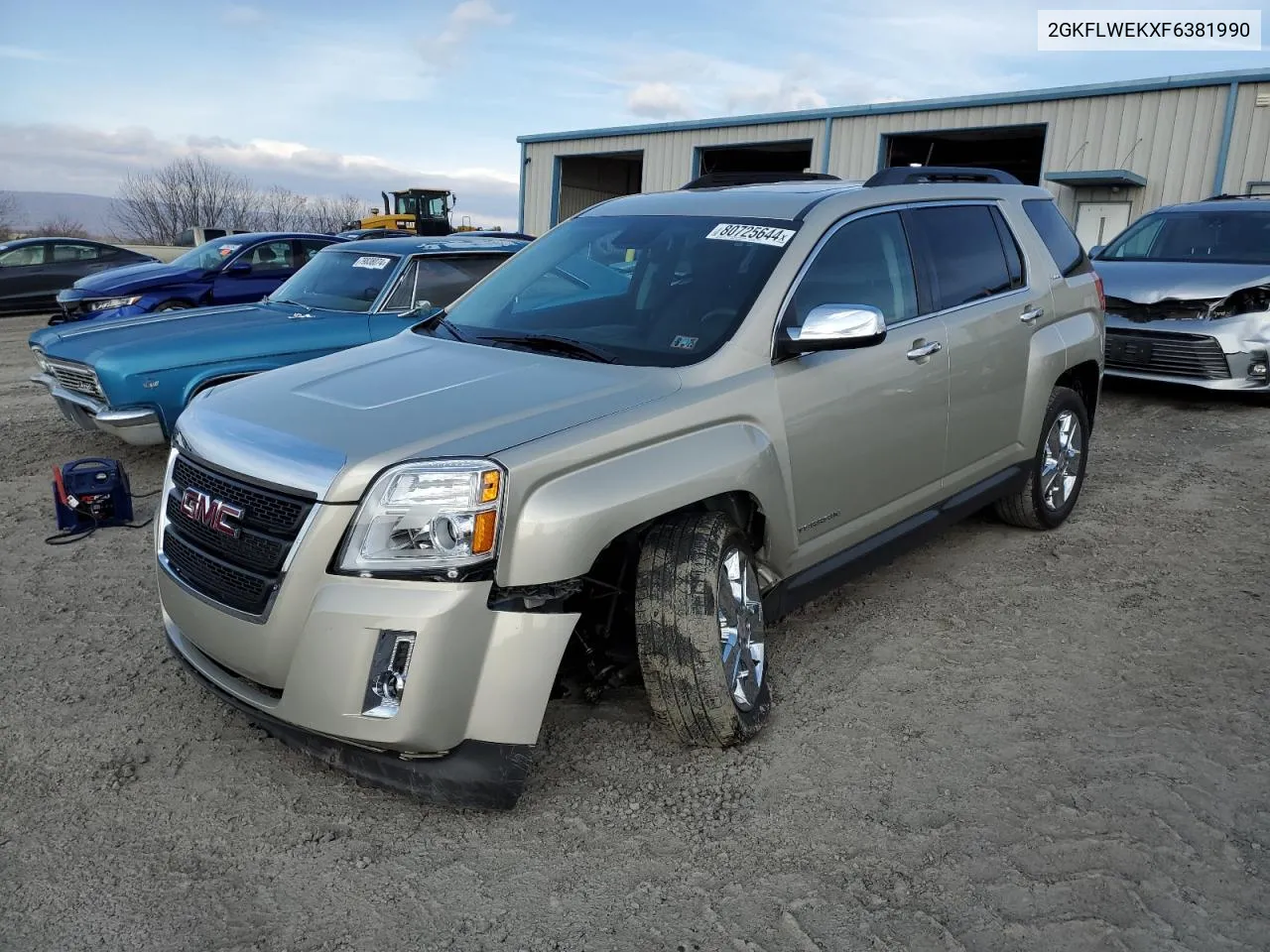 2015 GMC Terrain Sle VIN: 2GKFLWEKXF6381990 Lot: 80725644