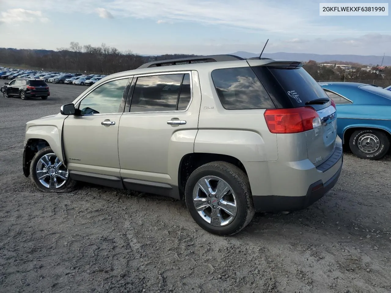 2015 GMC Terrain Sle VIN: 2GKFLWEKXF6381990 Lot: 80725644