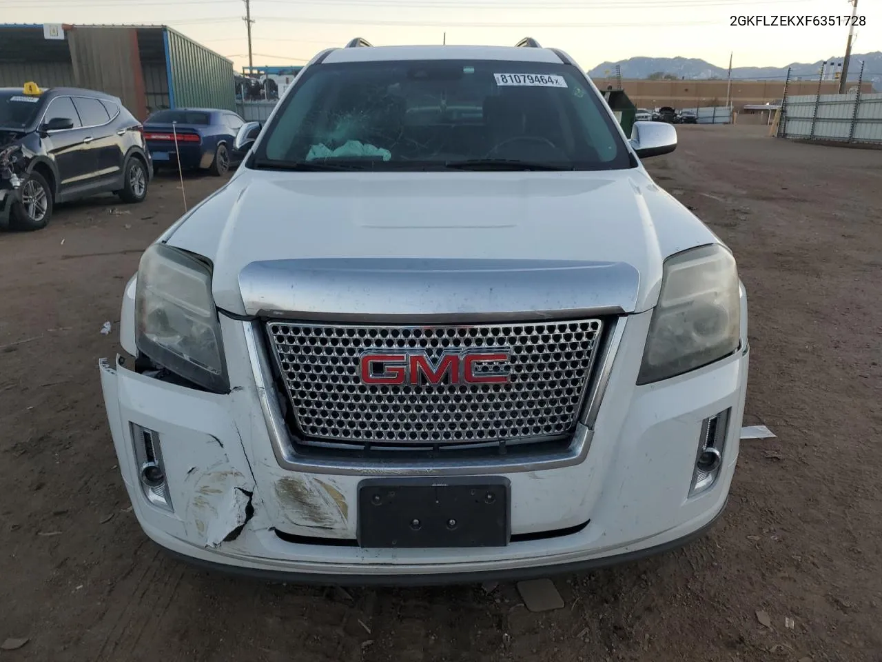 2015 GMC Terrain Denali VIN: 2GKFLZEKXF6351728 Lot: 81079464