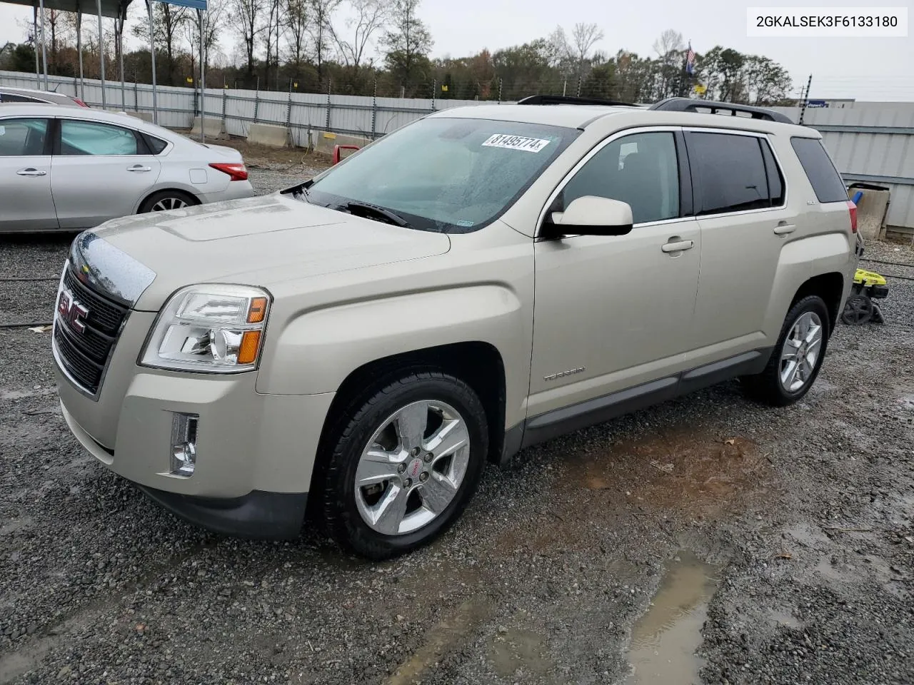 2015 GMC Terrain Slt VIN: 2GKALSEK3F6133180 Lot: 81495774