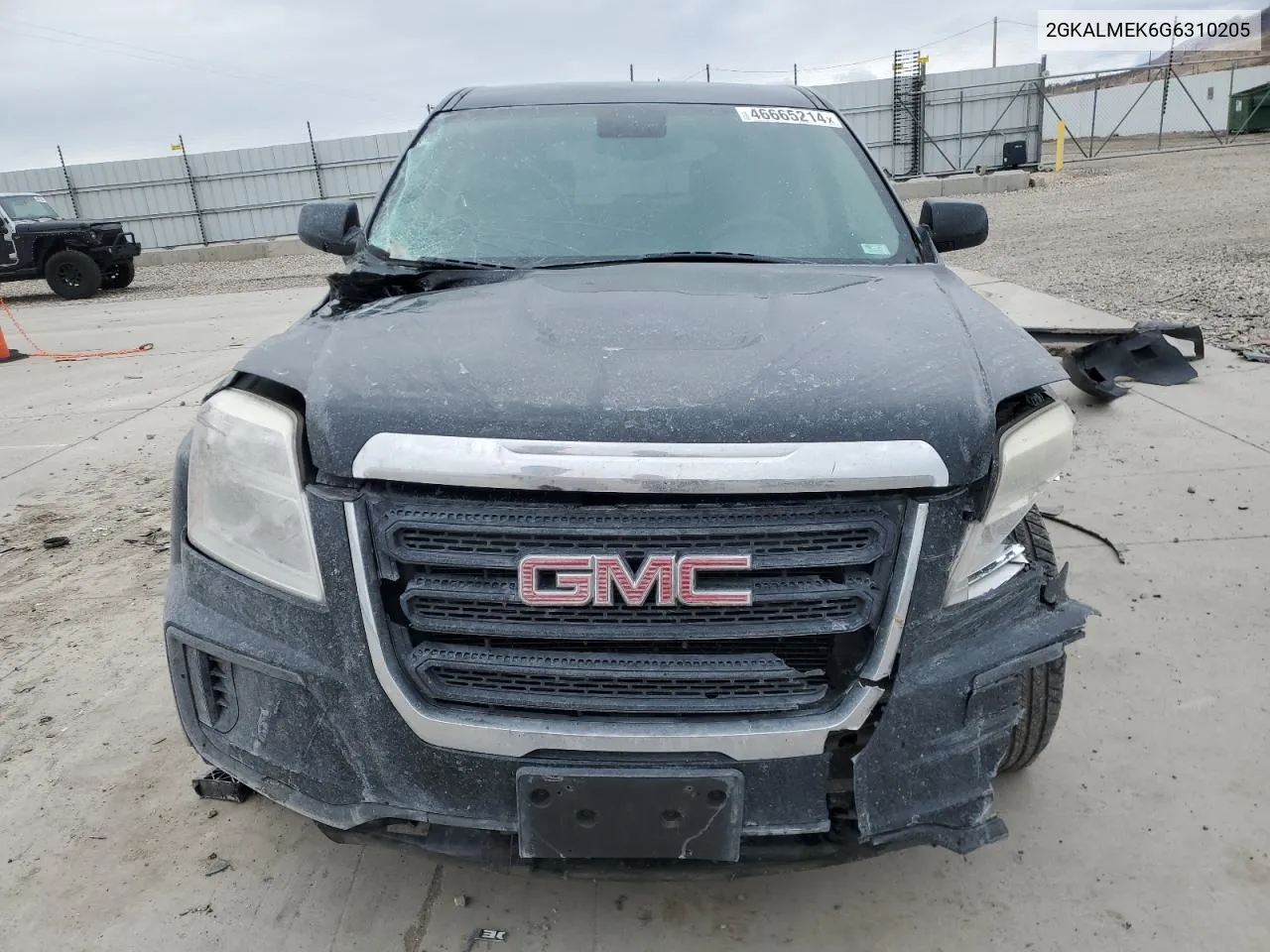 2016 GMC Terrain Sle VIN: 2GKALMEK6G6310205 Lot: 46665214