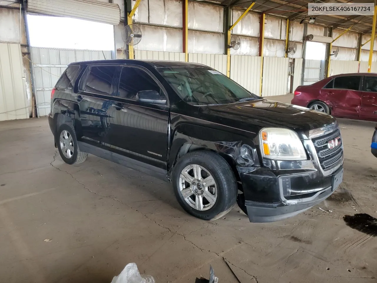 2016 GMC Terrain Sle VIN: 2GKFLSEK4G6167734 Lot: 51408044