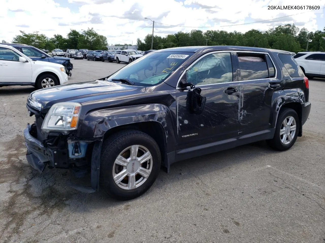 2016 GMC Terrain Sle VIN: 2GKALMEK4G6178609 Lot: 56405884