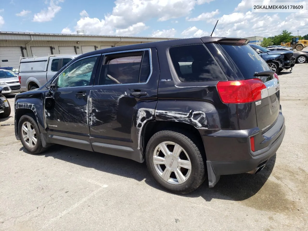 2016 GMC Terrain Sle VIN: 2GKALMEK4G6178609 Lot: 56405884