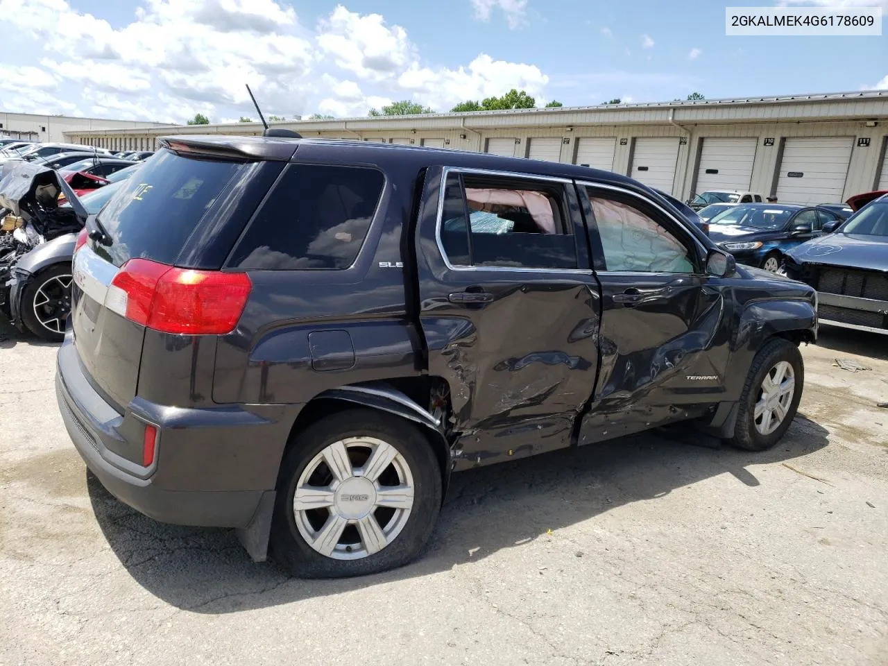 2016 GMC Terrain Sle VIN: 2GKALMEK4G6178609 Lot: 56405884