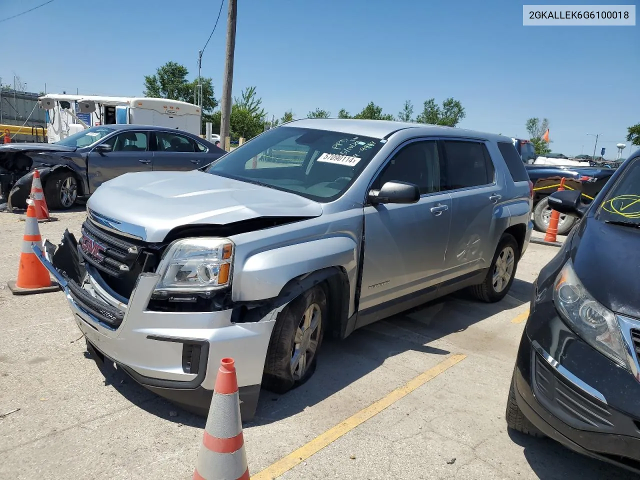 2GKALLEK6G6100018 2016 GMC Terrain Sl