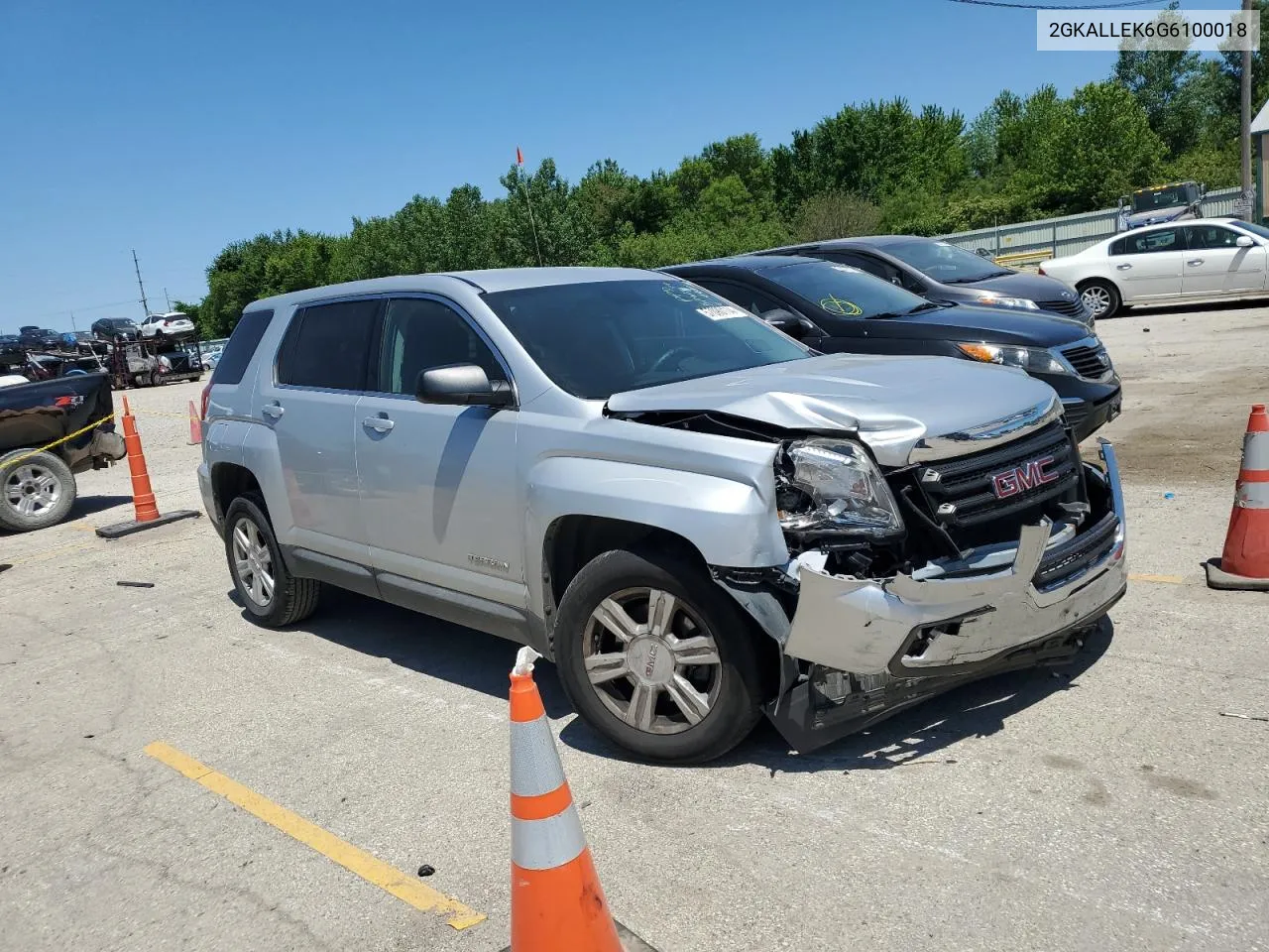 2GKALLEK6G6100018 2016 GMC Terrain Sl