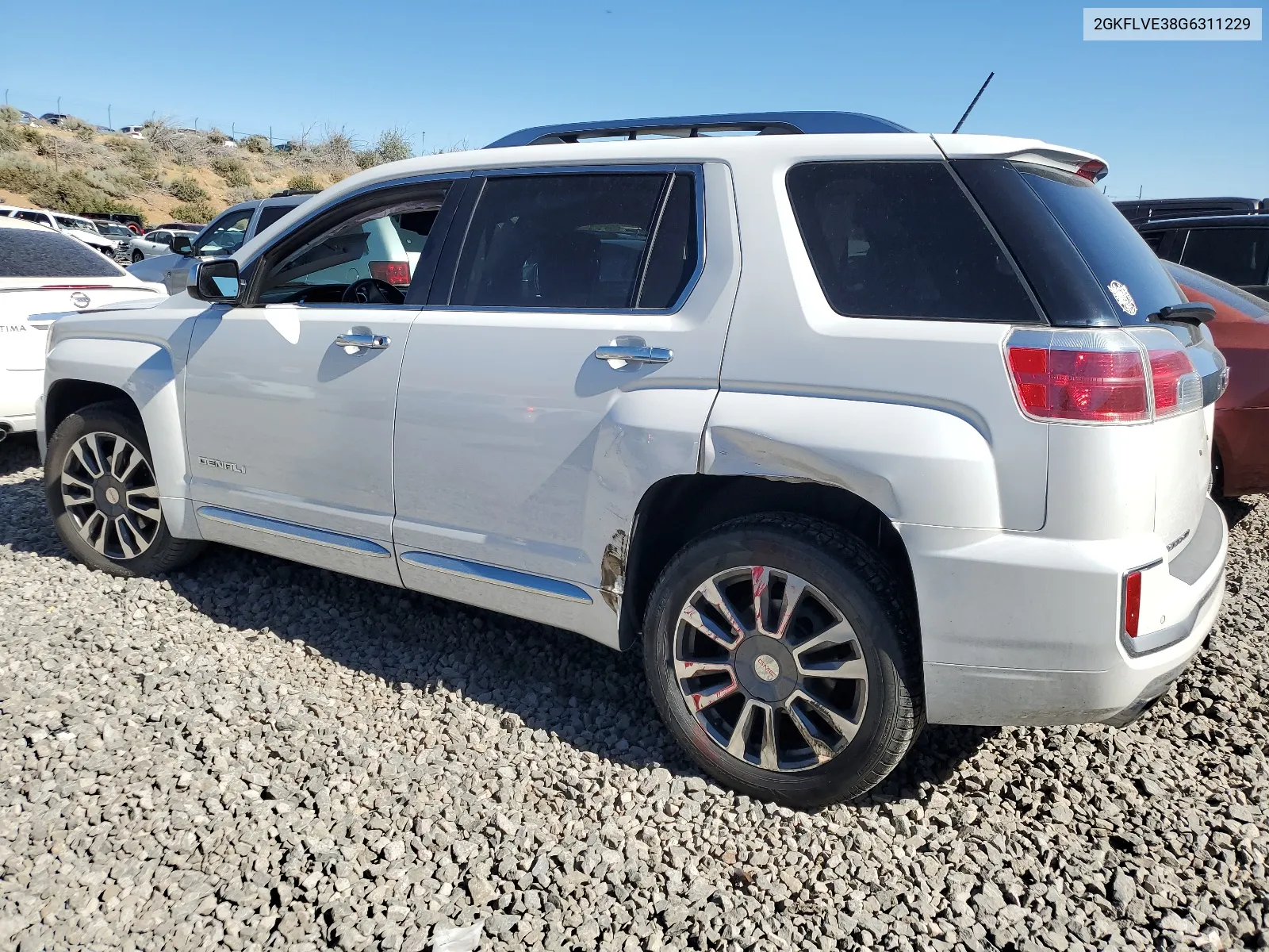 2016 GMC Terrain Denali VIN: 2GKFLVE38G6311229 Lot: 61154304