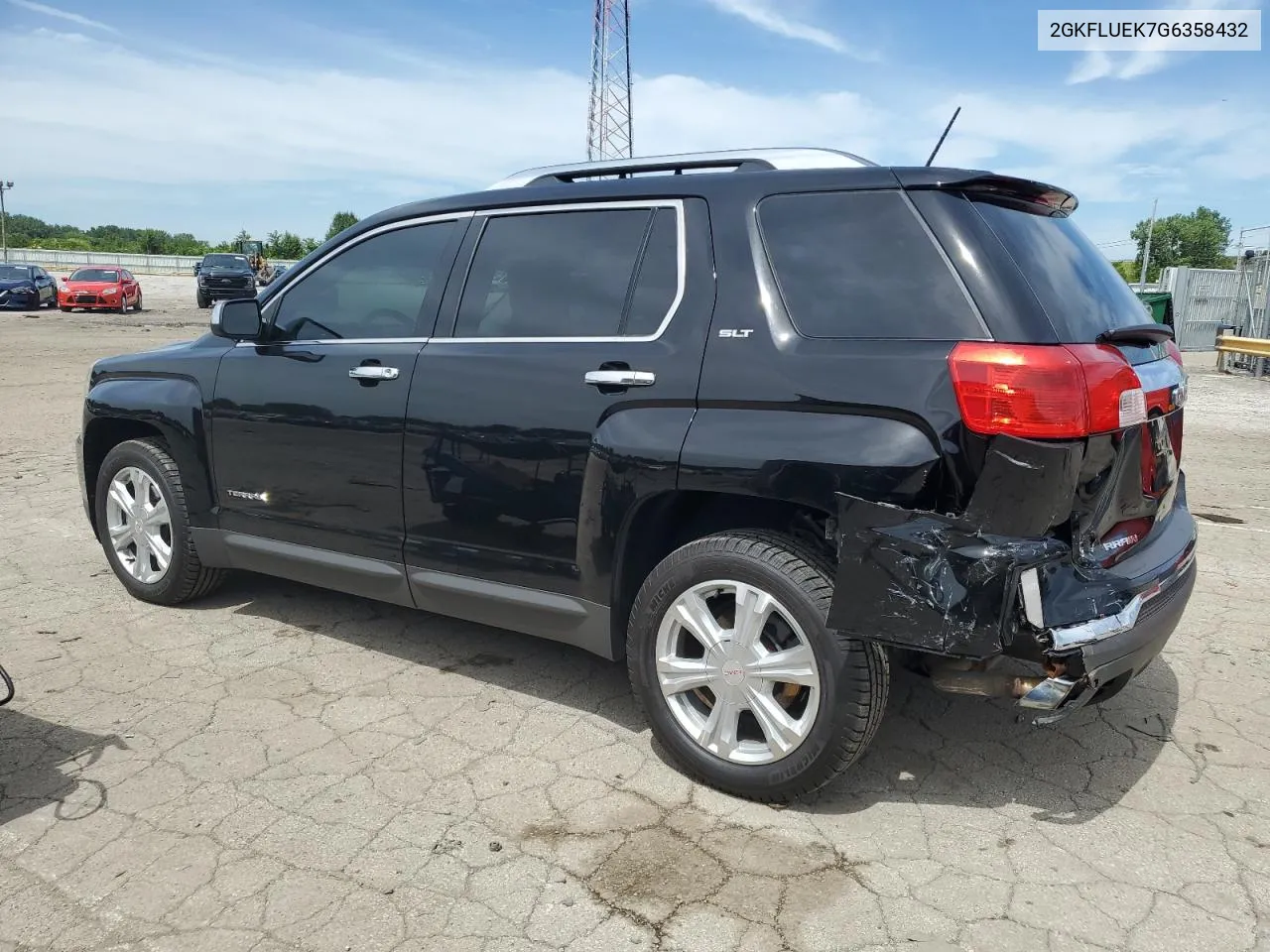 2GKFLUEK7G6358432 2016 GMC Terrain Slt