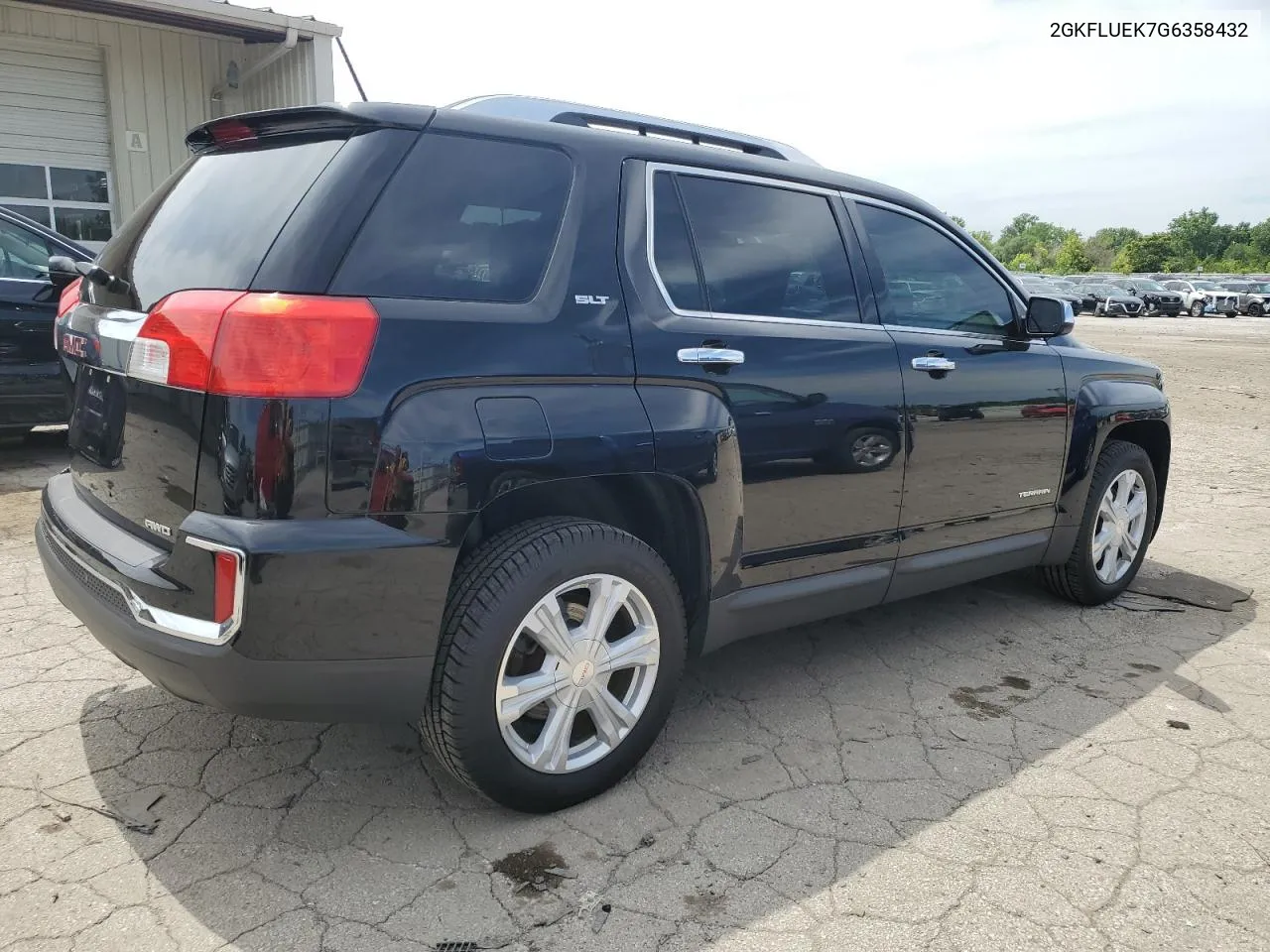 2016 GMC Terrain Slt VIN: 2GKFLUEK7G6358432 Lot: 61376954