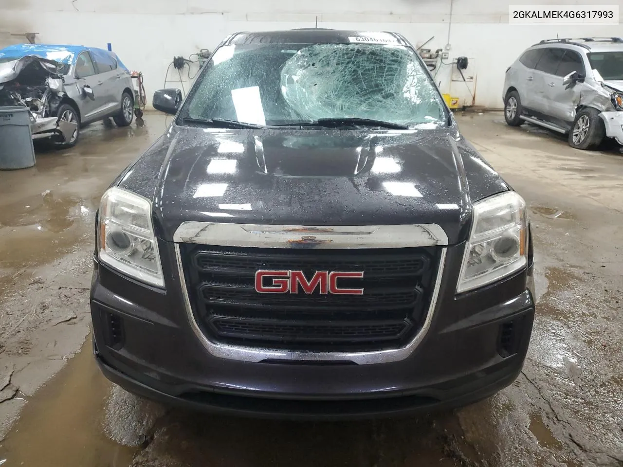 2016 GMC Terrain Sle VIN: 2GKALMEK4G6317993 Lot: 63046164