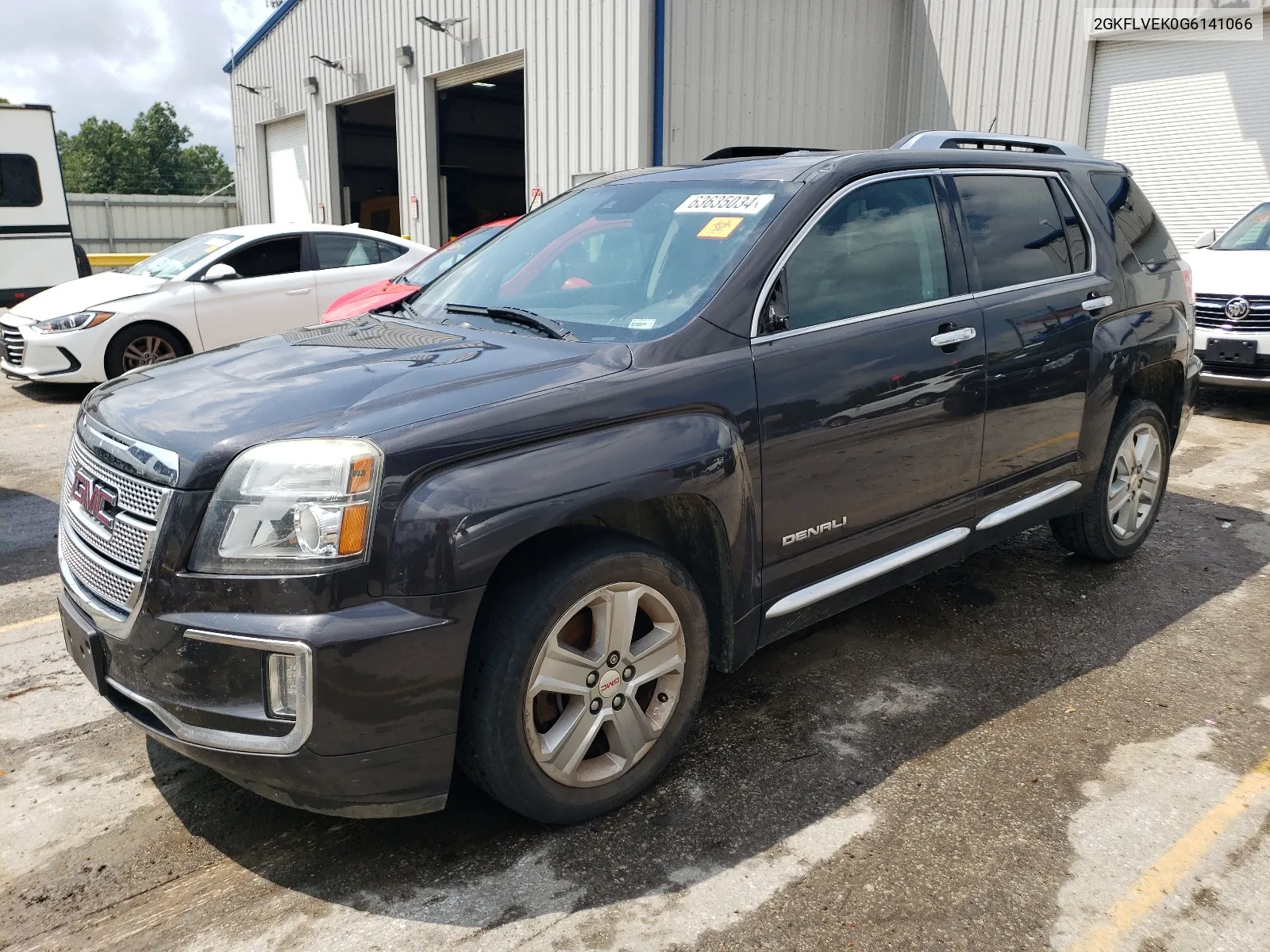 2016 GMC Terrain Denali VIN: 2GKFLVEK0G6141066 Lot: 63635034