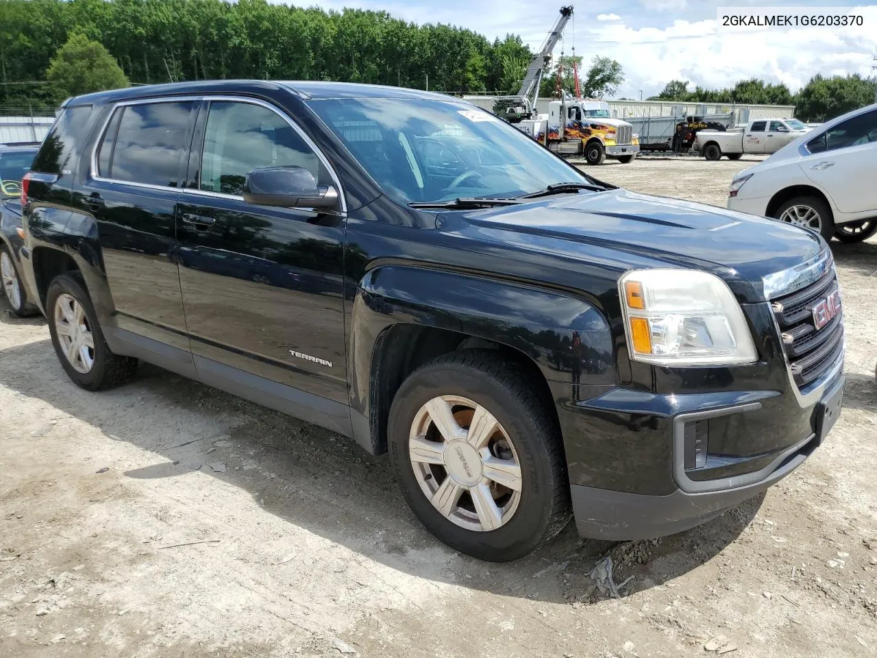 2016 GMC Terrain Sle VIN: 2GKALMEK1G6203370 Lot: 64060584