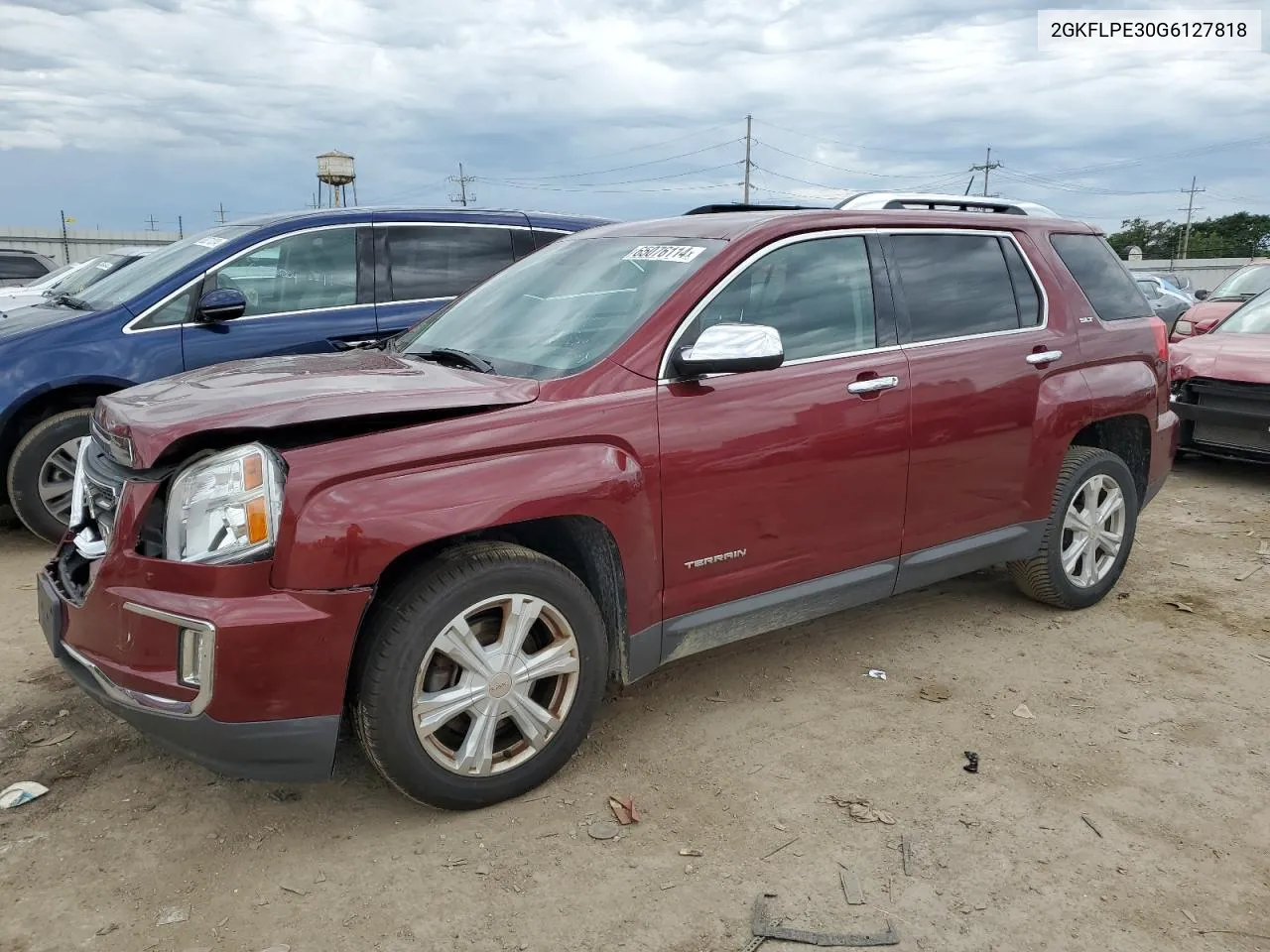 2016 GMC Terrain Slt VIN: 2GKFLPE30G6127818 Lot: 65076114