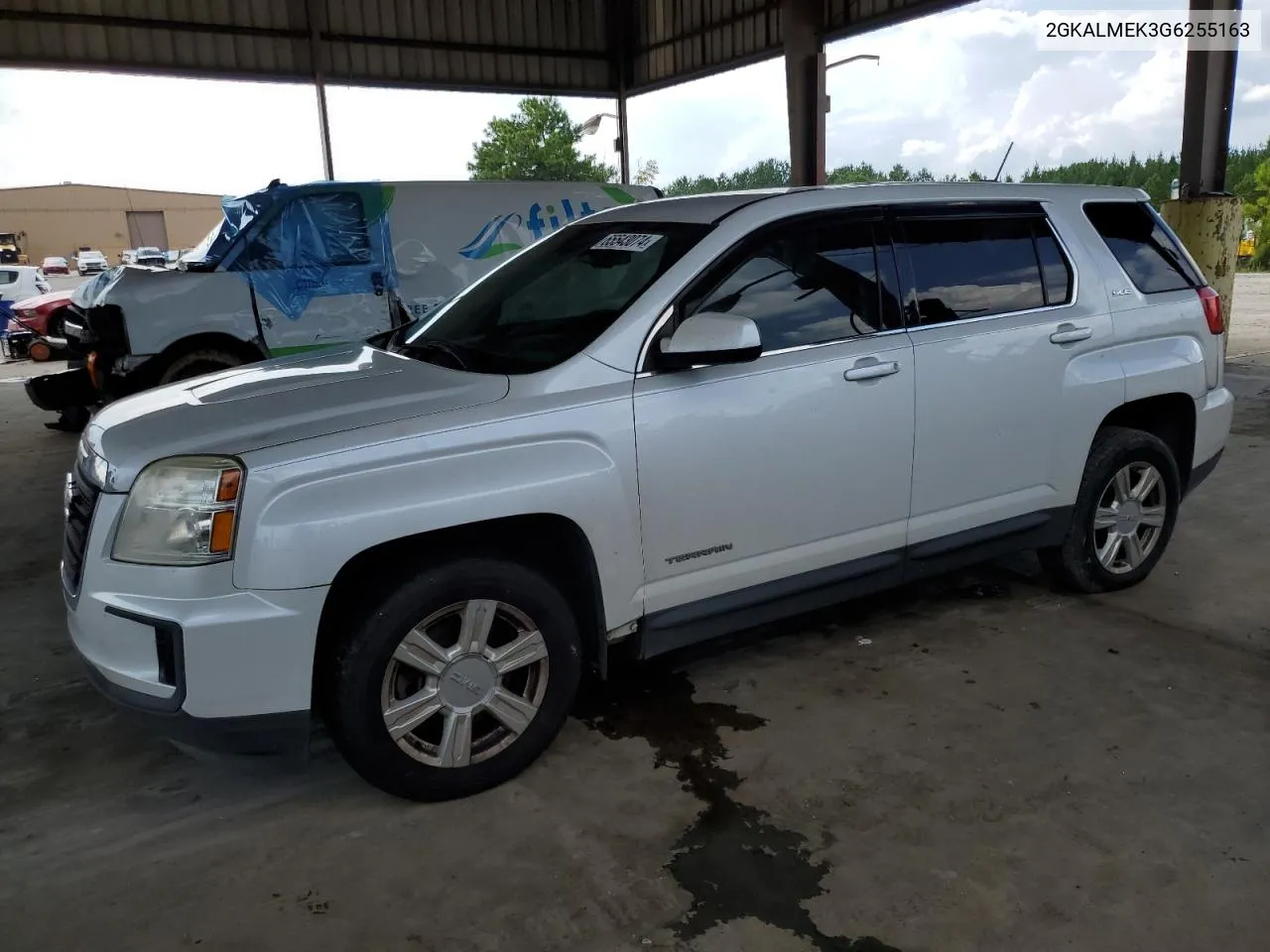 2016 GMC Terrain Sle VIN: 2GKALMEK3G6255163 Lot: 65543074