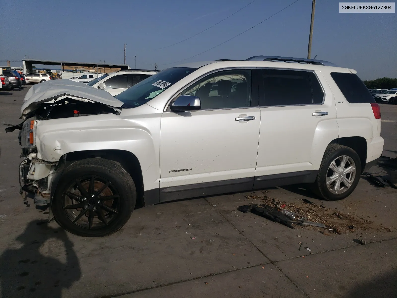 2GKFLUEK3G6127804 2016 GMC Terrain Slt