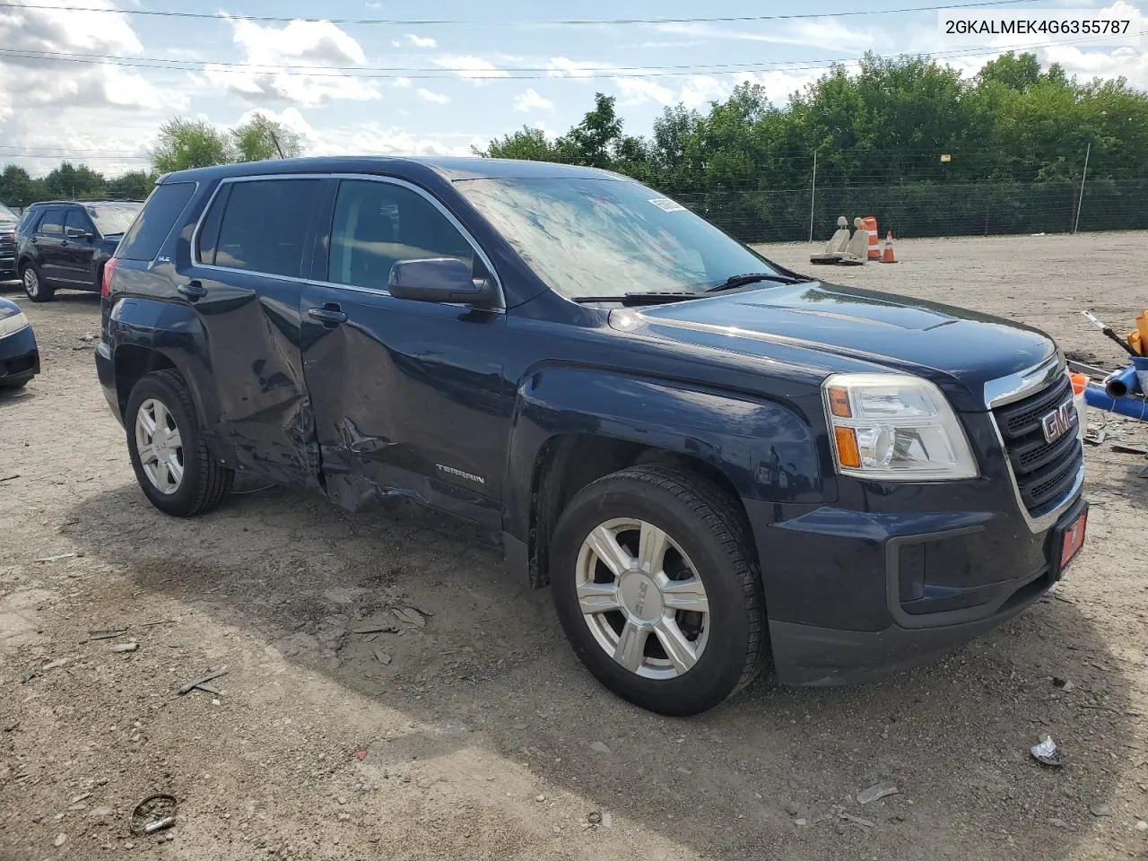 2GKALMEK4G6355787 2016 GMC Terrain Sle