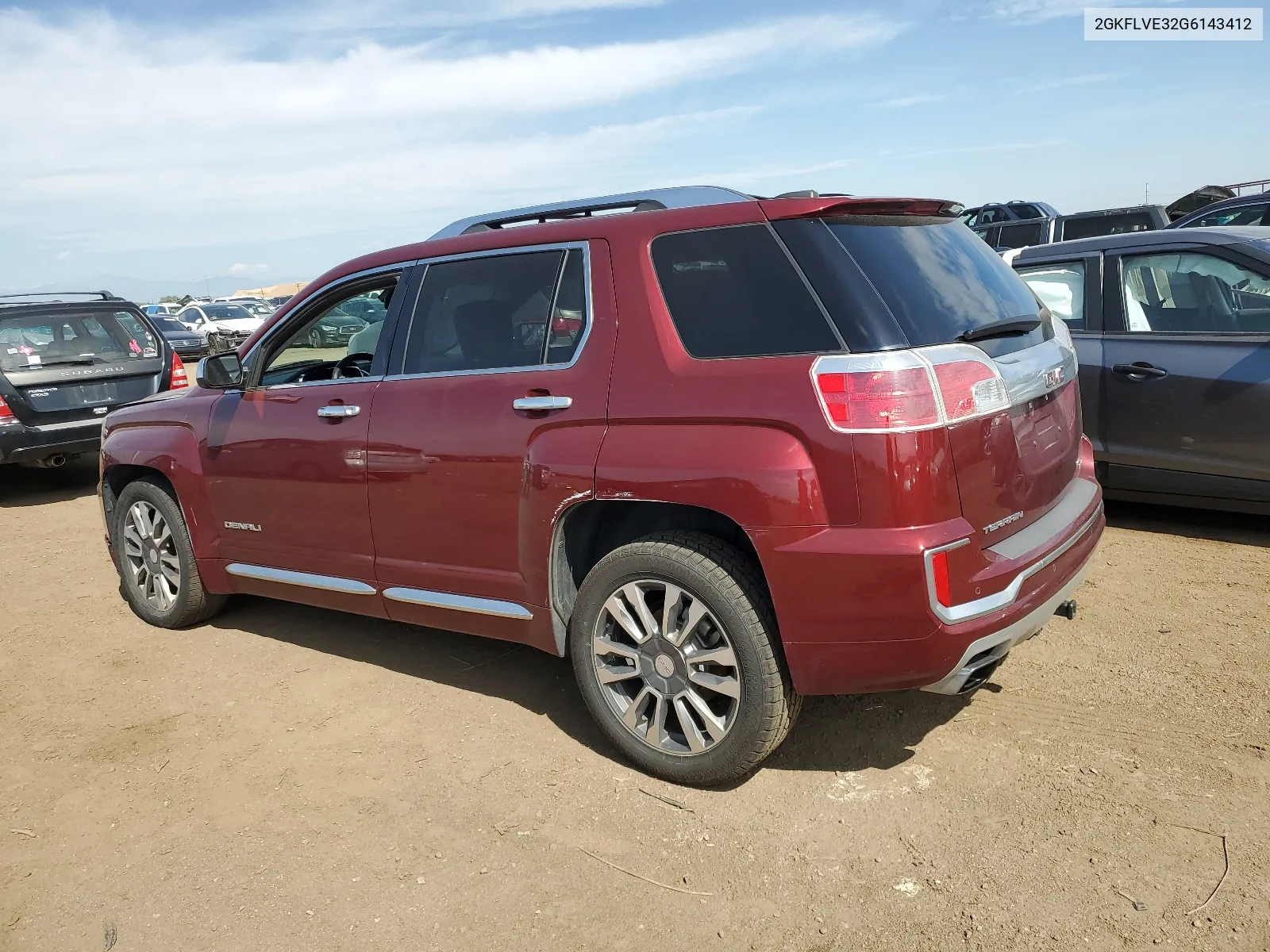 2016 GMC Terrain Denali VIN: 2GKFLVE32G6143412 Lot: 66146934