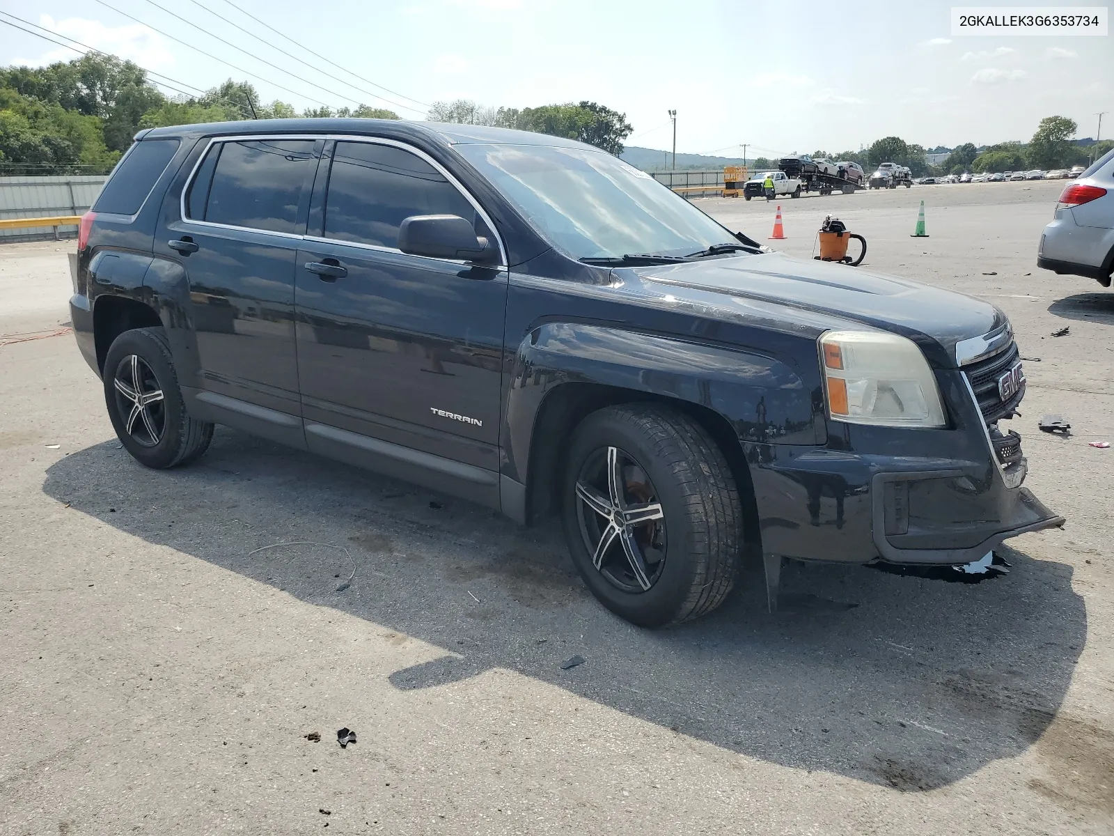 2016 GMC Terrain Sl VIN: 2GKALLEK3G6353734 Lot: 66221324