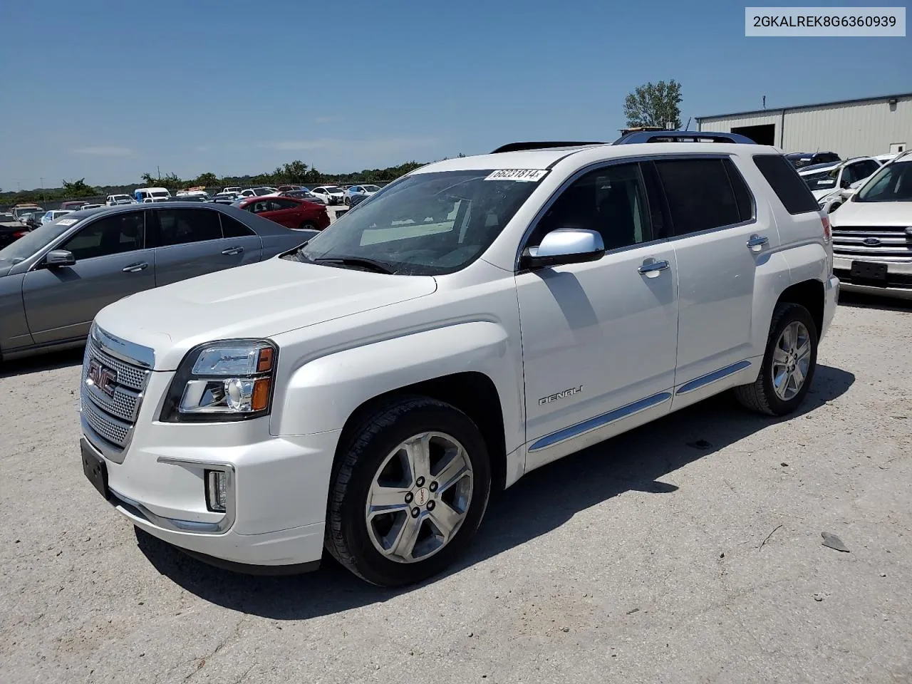 2GKALREK8G6360939 2016 GMC Terrain Denali