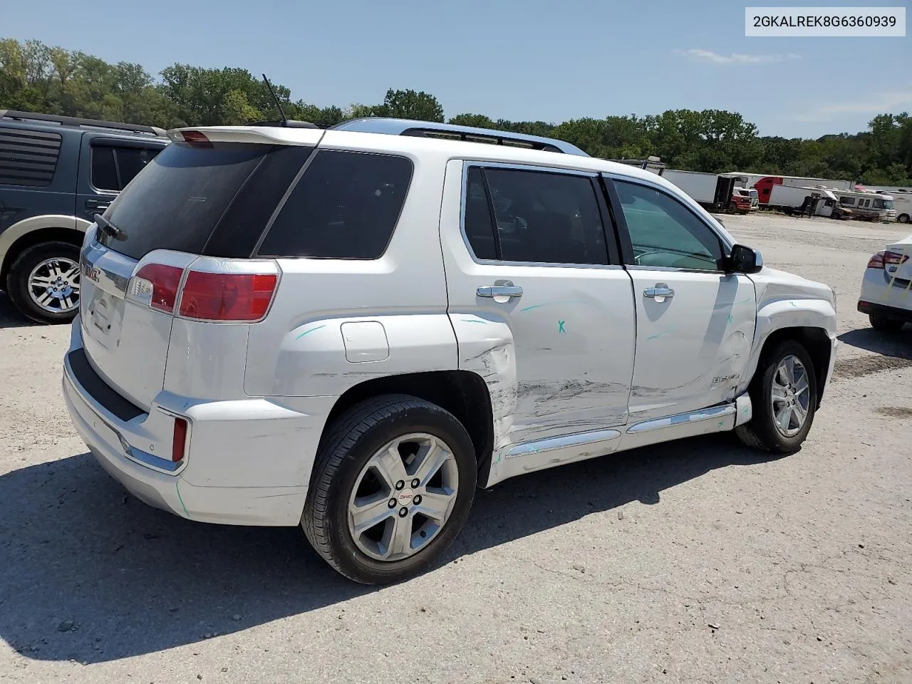 2GKALREK8G6360939 2016 GMC Terrain Denali