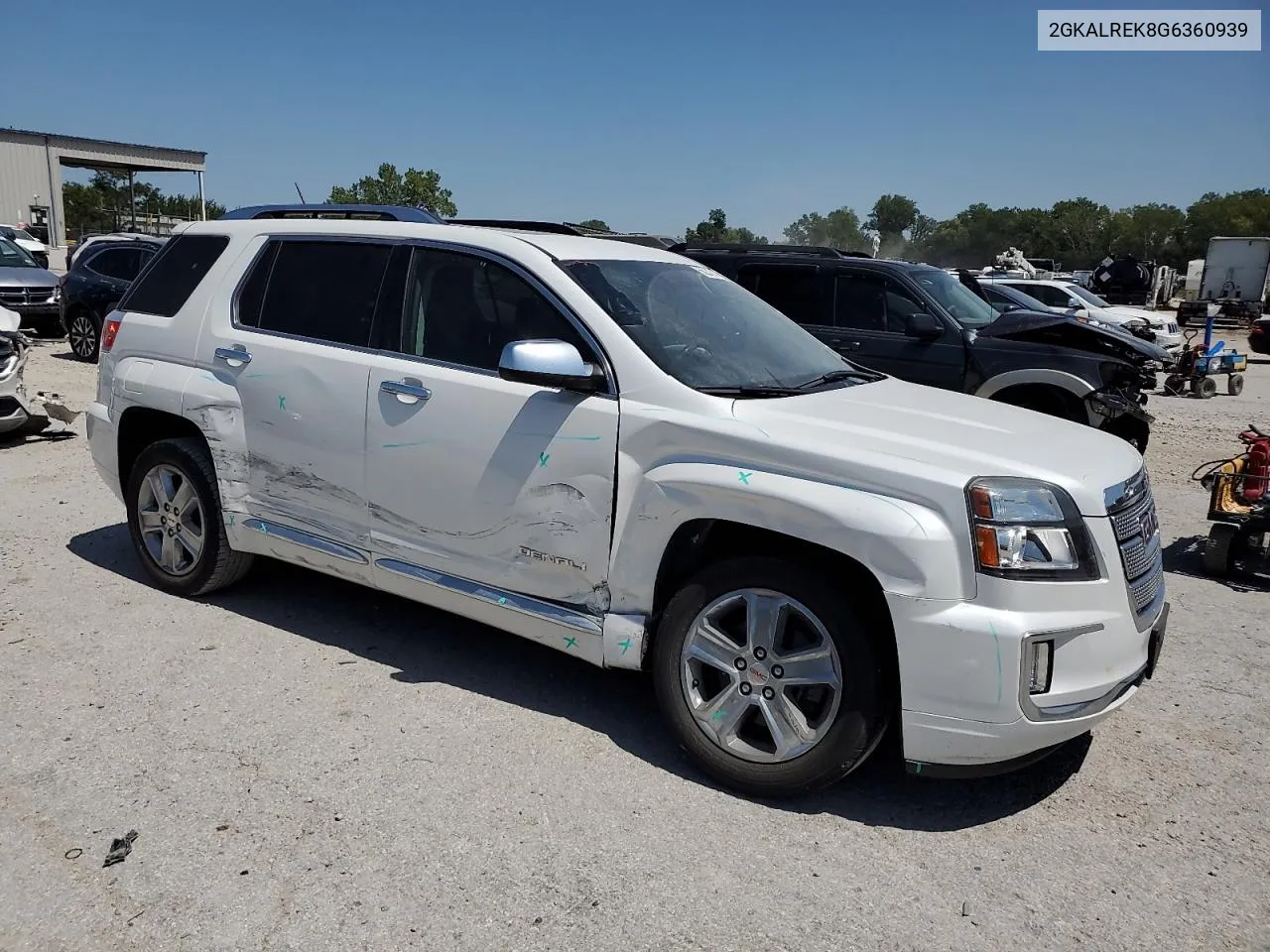 2GKALREK8G6360939 2016 GMC Terrain Denali