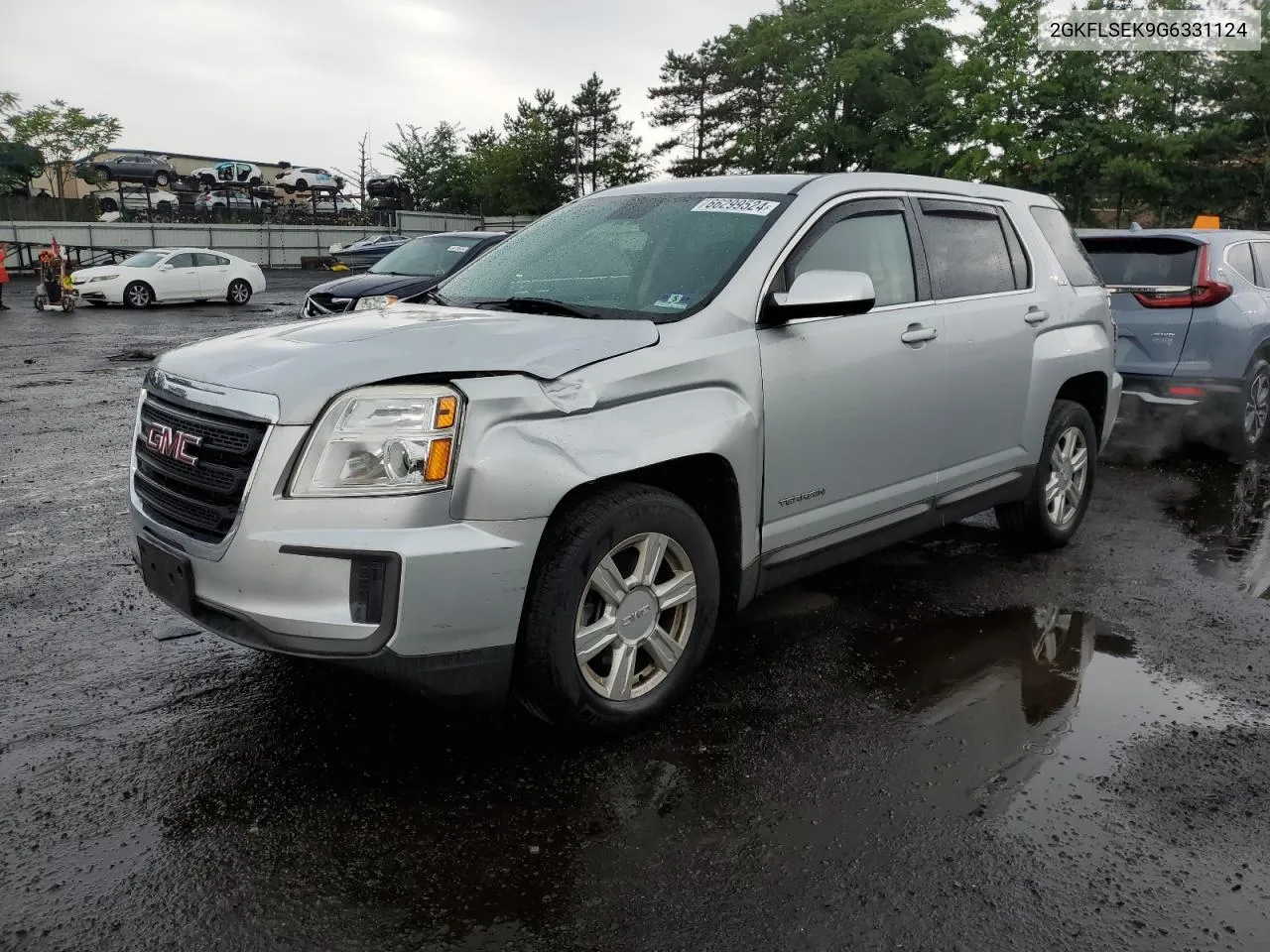 2016 GMC Terrain Sle VIN: 2GKFLSEK9G6331124 Lot: 66299524