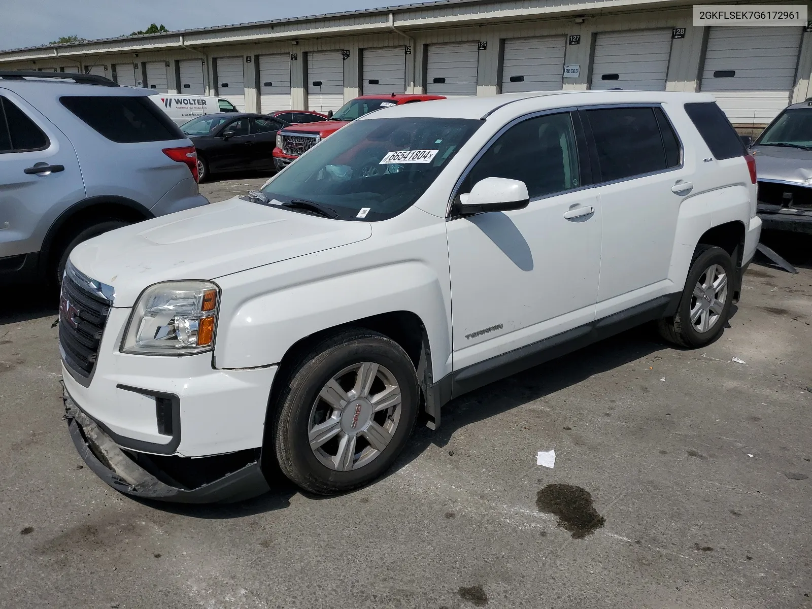 2016 GMC Terrain Sle VIN: 2GKFLSEK7G6172961 Lot: 66541804