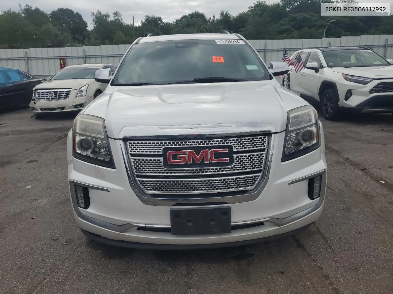 2GKFLRE35G6117992 2016 GMC Terrain Denali