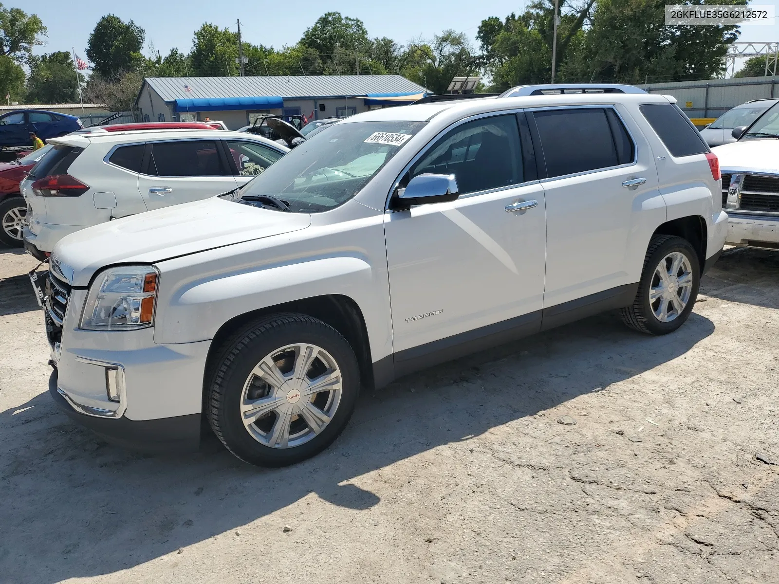 2016 GMC Terrain Slt VIN: 2GKFLUE35G6212572 Lot: 66610534