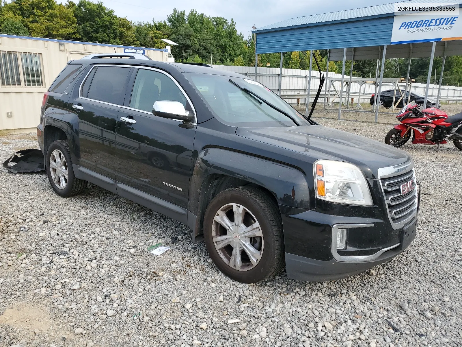 2016 GMC Terrain Slt VIN: 2GKFLUE33G6333553 Lot: 66785164