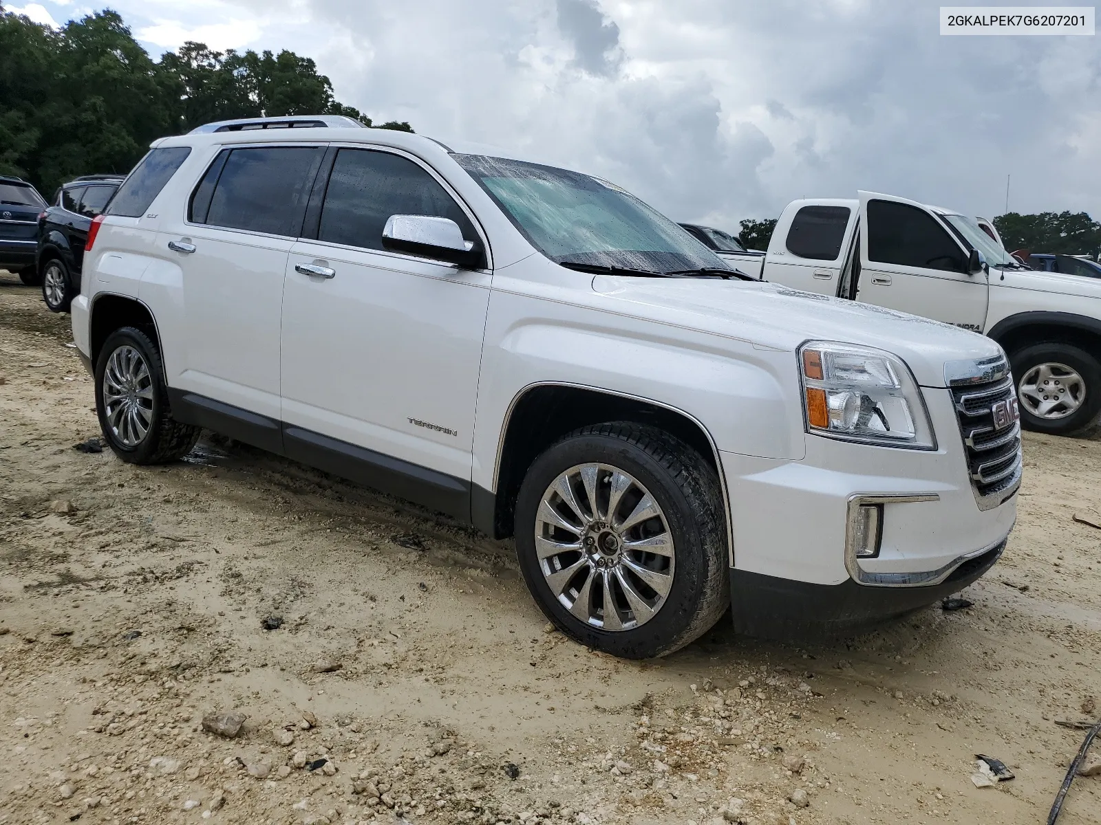 2016 GMC Terrain Slt VIN: 2GKALPEK7G6207201 Lot: 66808684