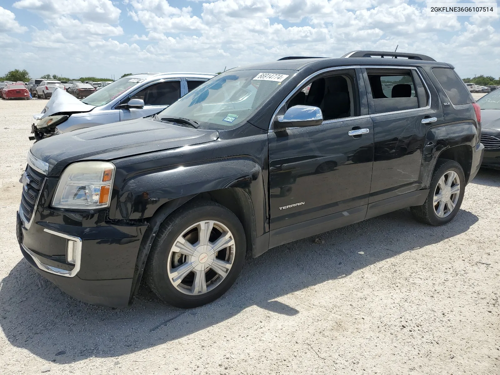 2016 GMC Terrain Sle VIN: 2GKFLNE36G6107514 Lot: 66914774