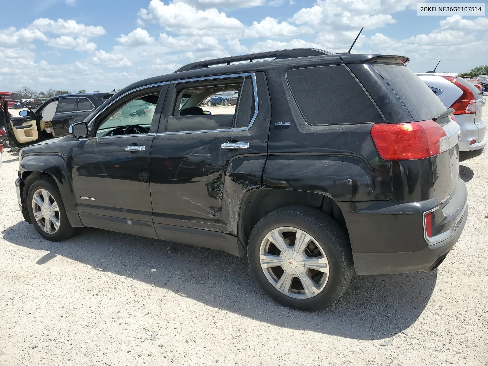 2GKFLNE36G6107514 2016 GMC Terrain Sle