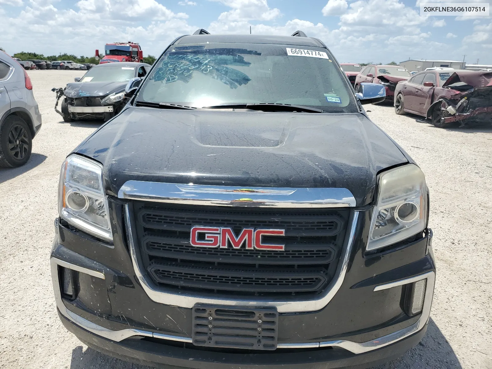 2016 GMC Terrain Sle VIN: 2GKFLNE36G6107514 Lot: 66914774