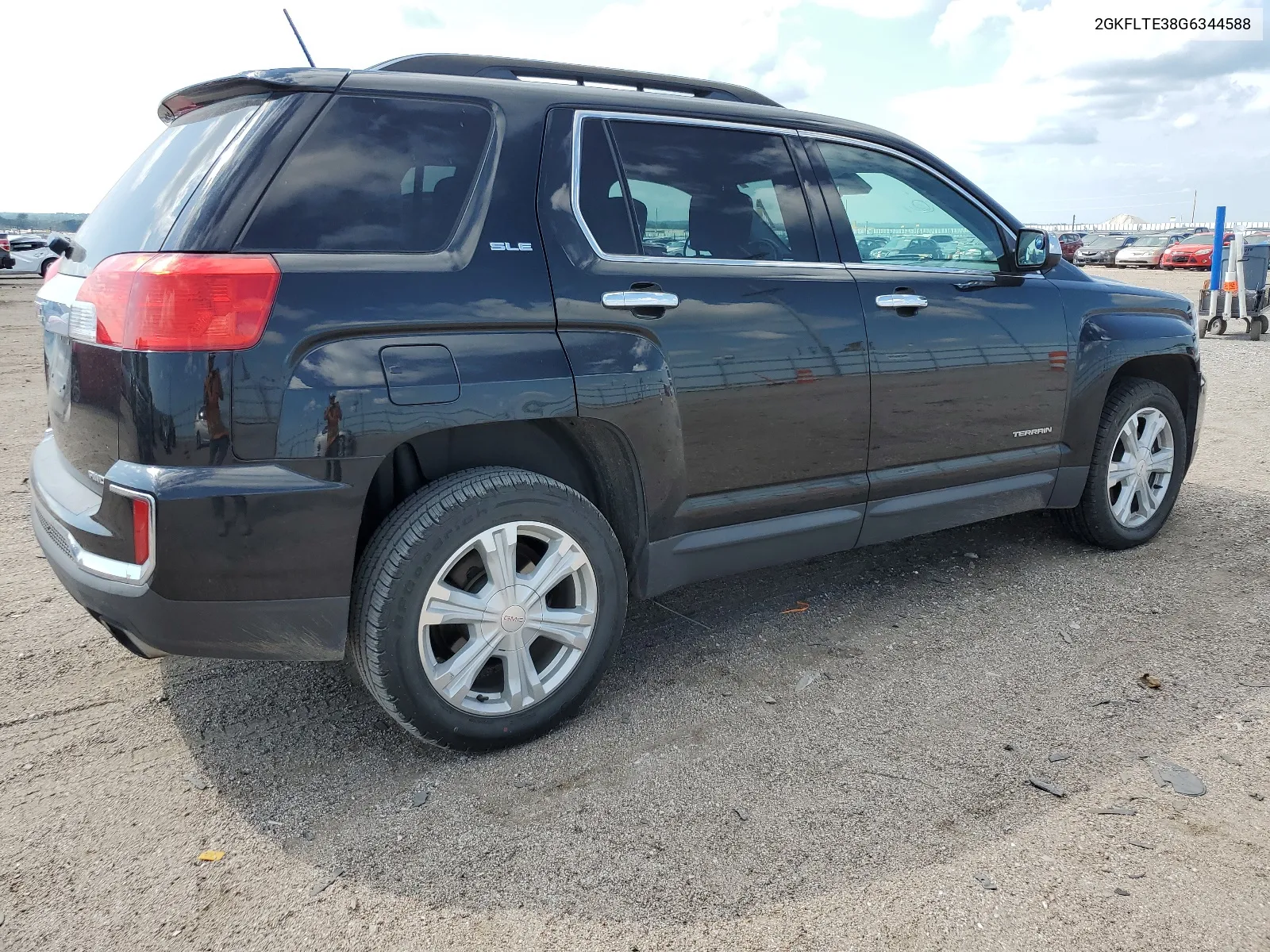 2016 GMC Terrain Sle VIN: 2GKFLTE38G6344588 Lot: 67501034